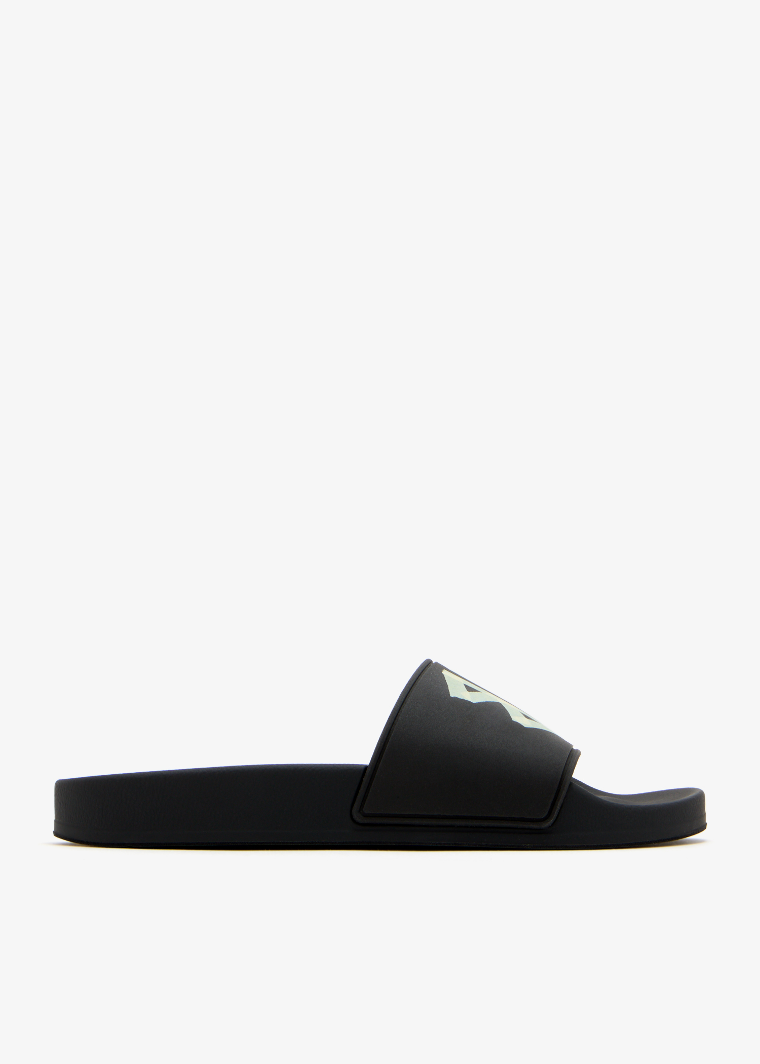 

Pool slides, Black