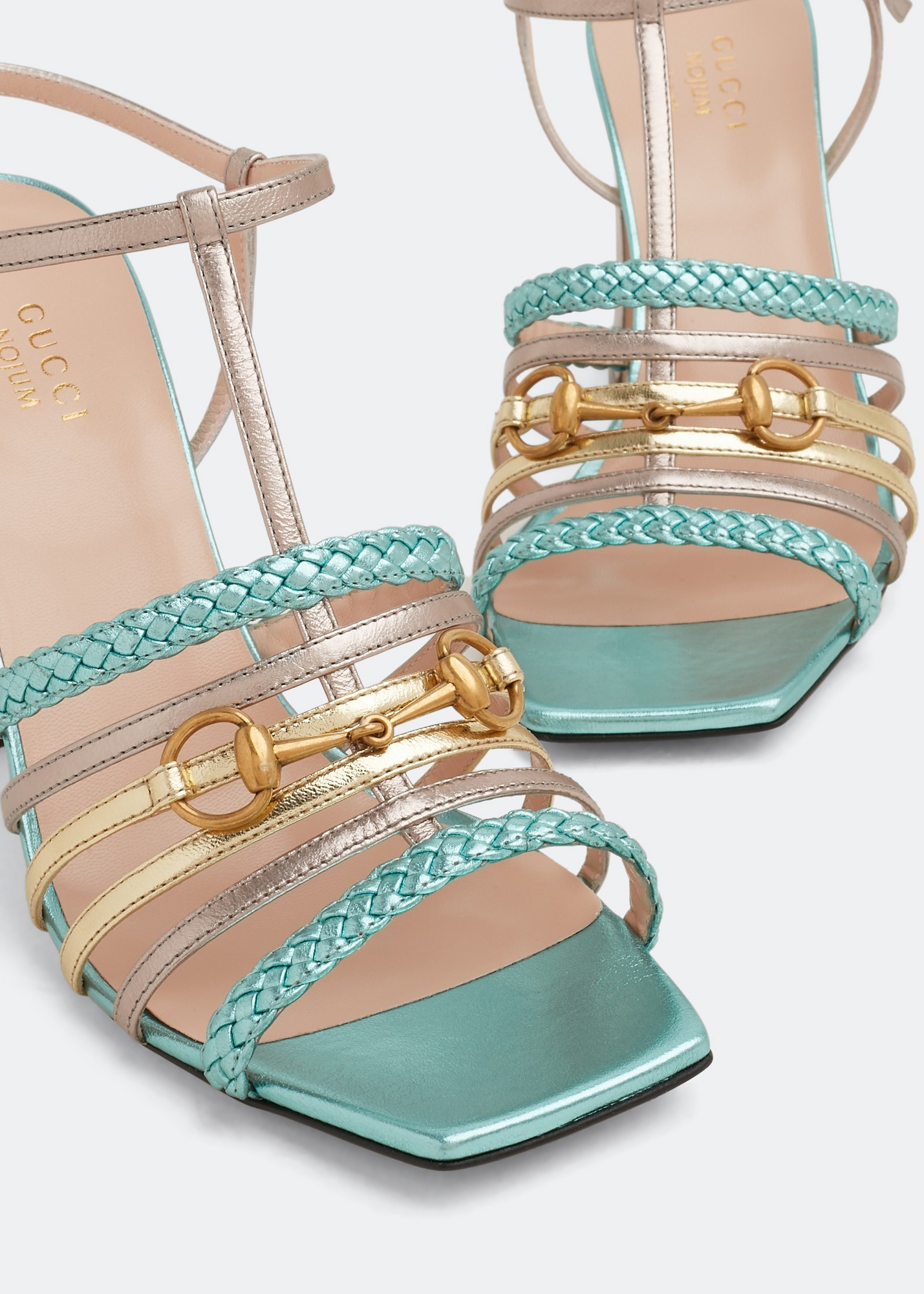 

Ketty sandals, Metallic