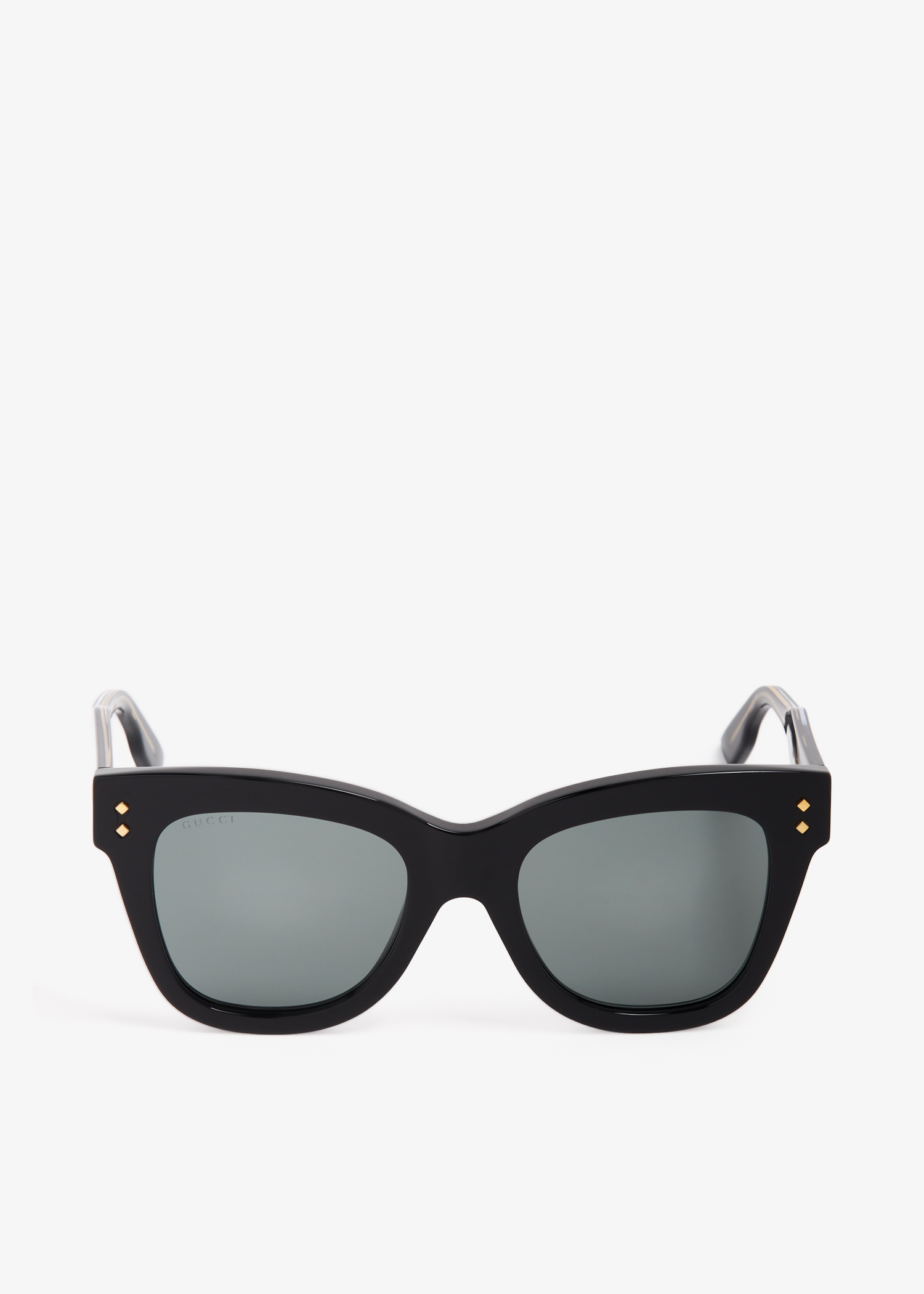 

Cat-eye frame sunglasses, Black