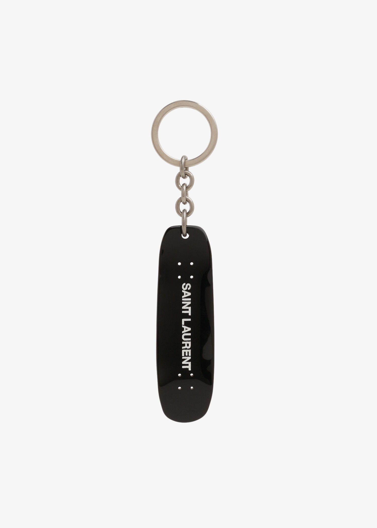 

Skateboard keyring, Black