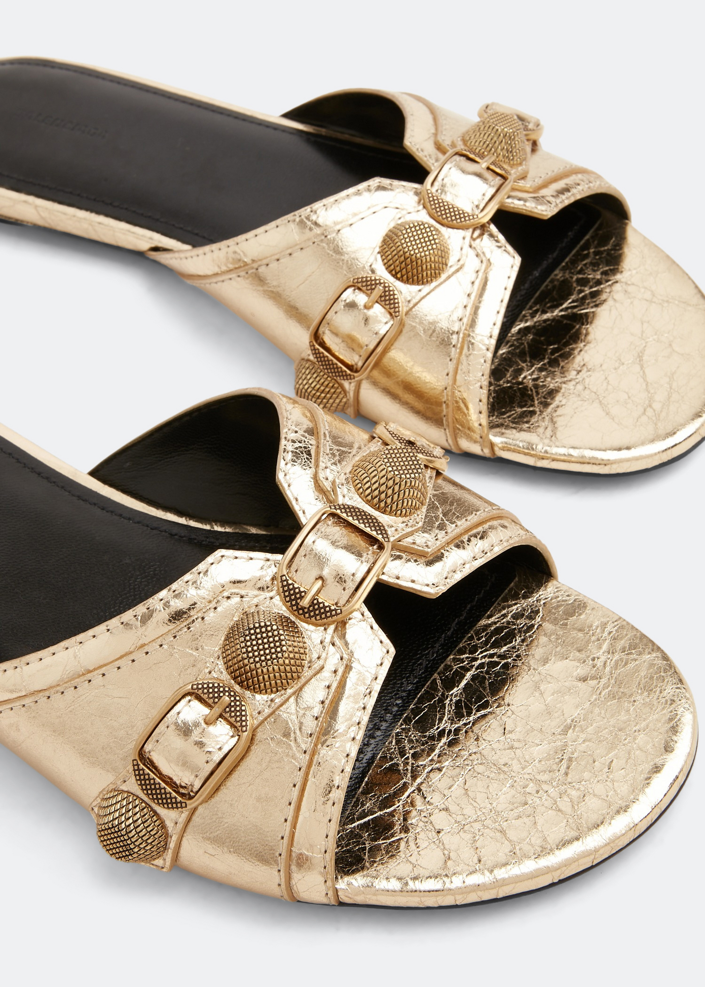 

Cagole sandals, Gold