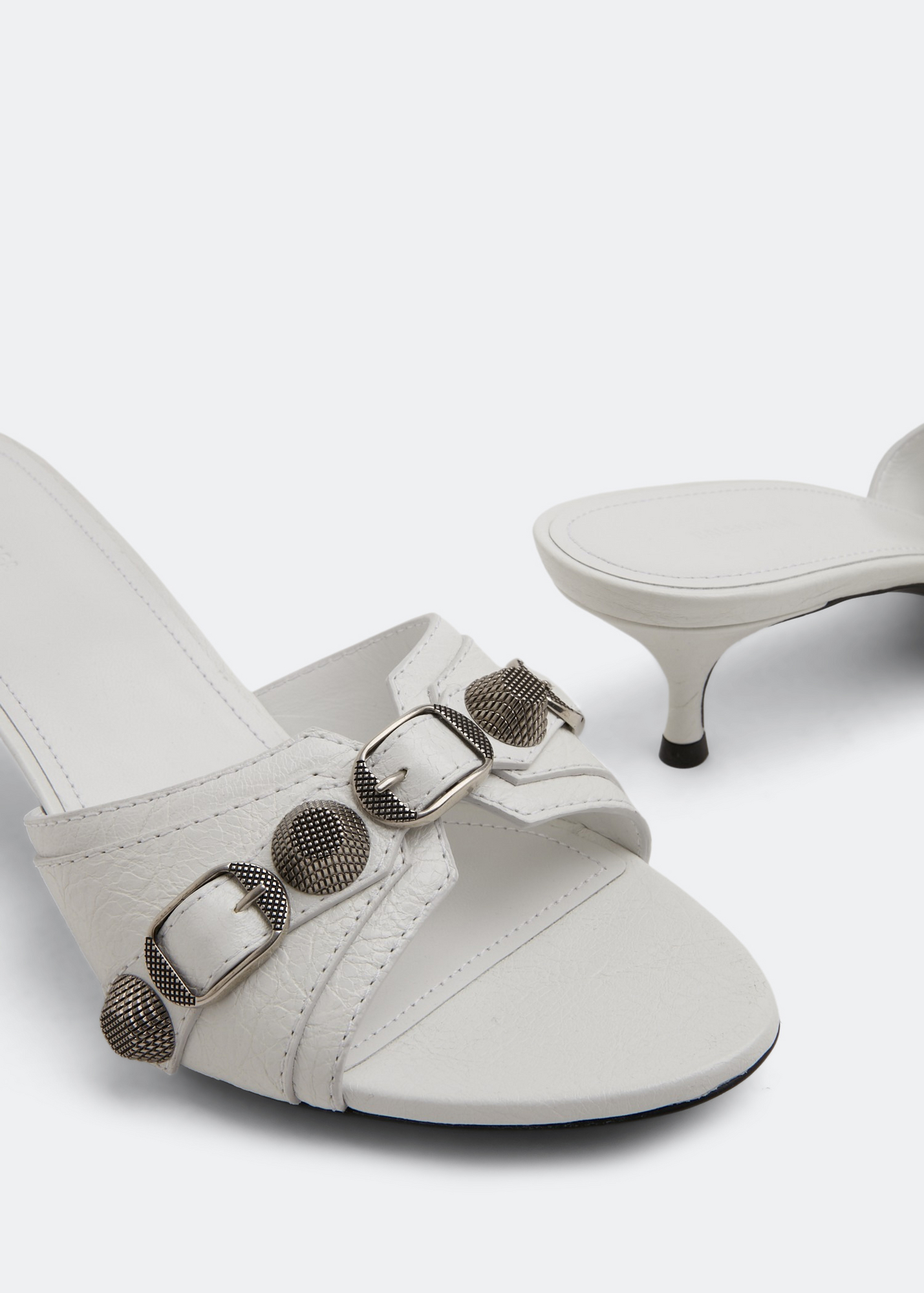 

Cagole sandals, White