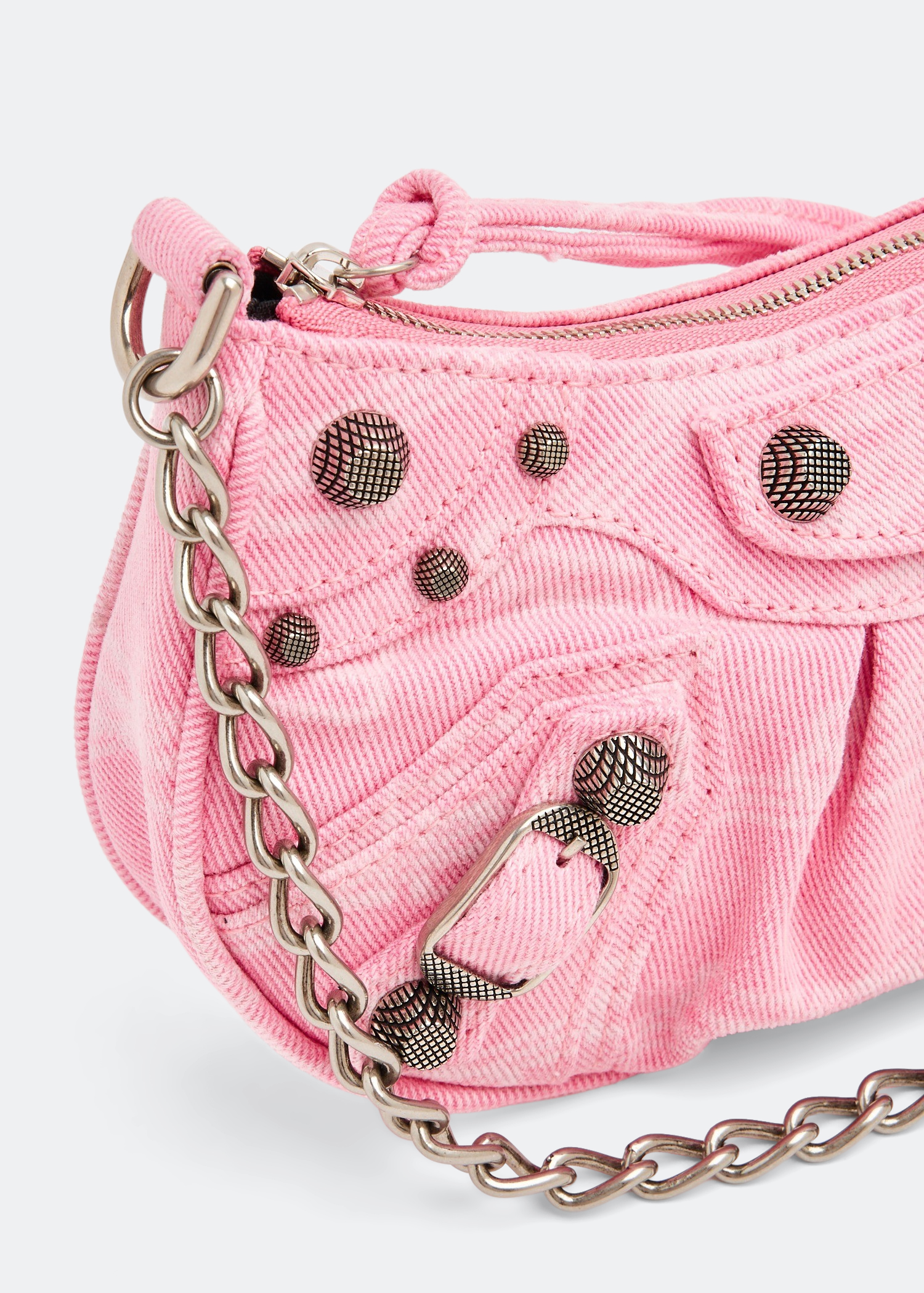 

Le Cagole mini chain bag, Pink