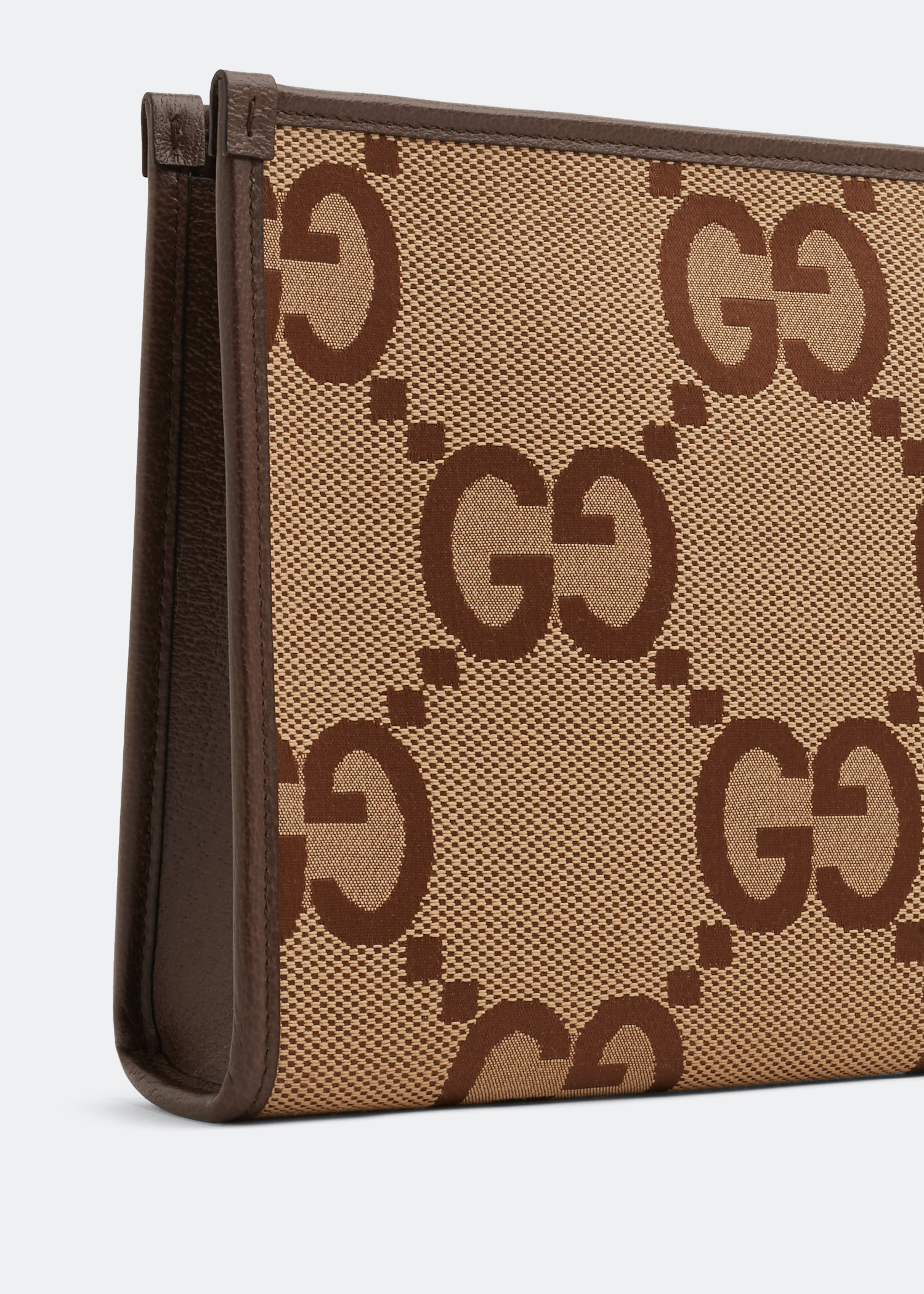 

Jumbo GG pouch, Brown