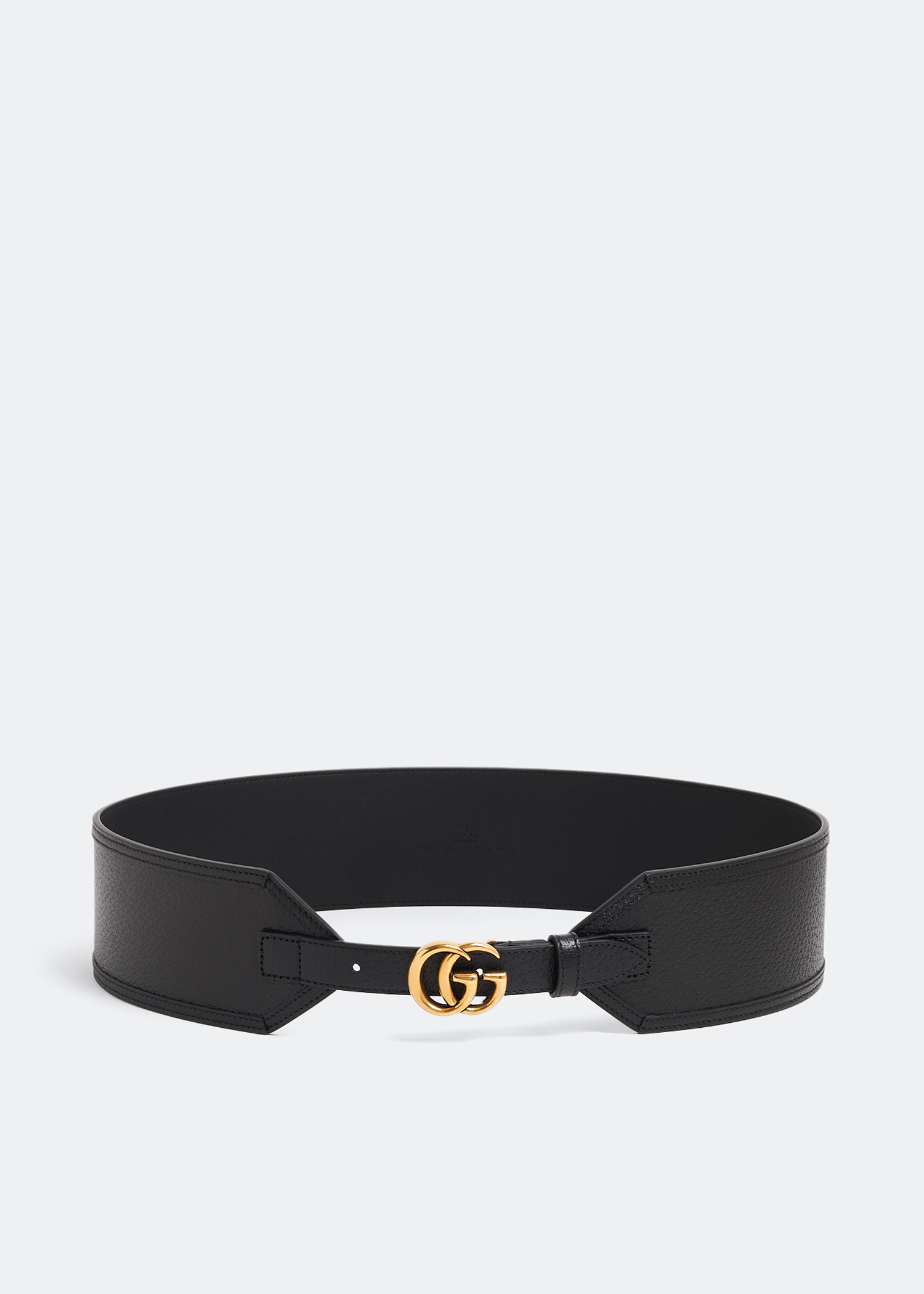 

GG Marmont wide belt, Black