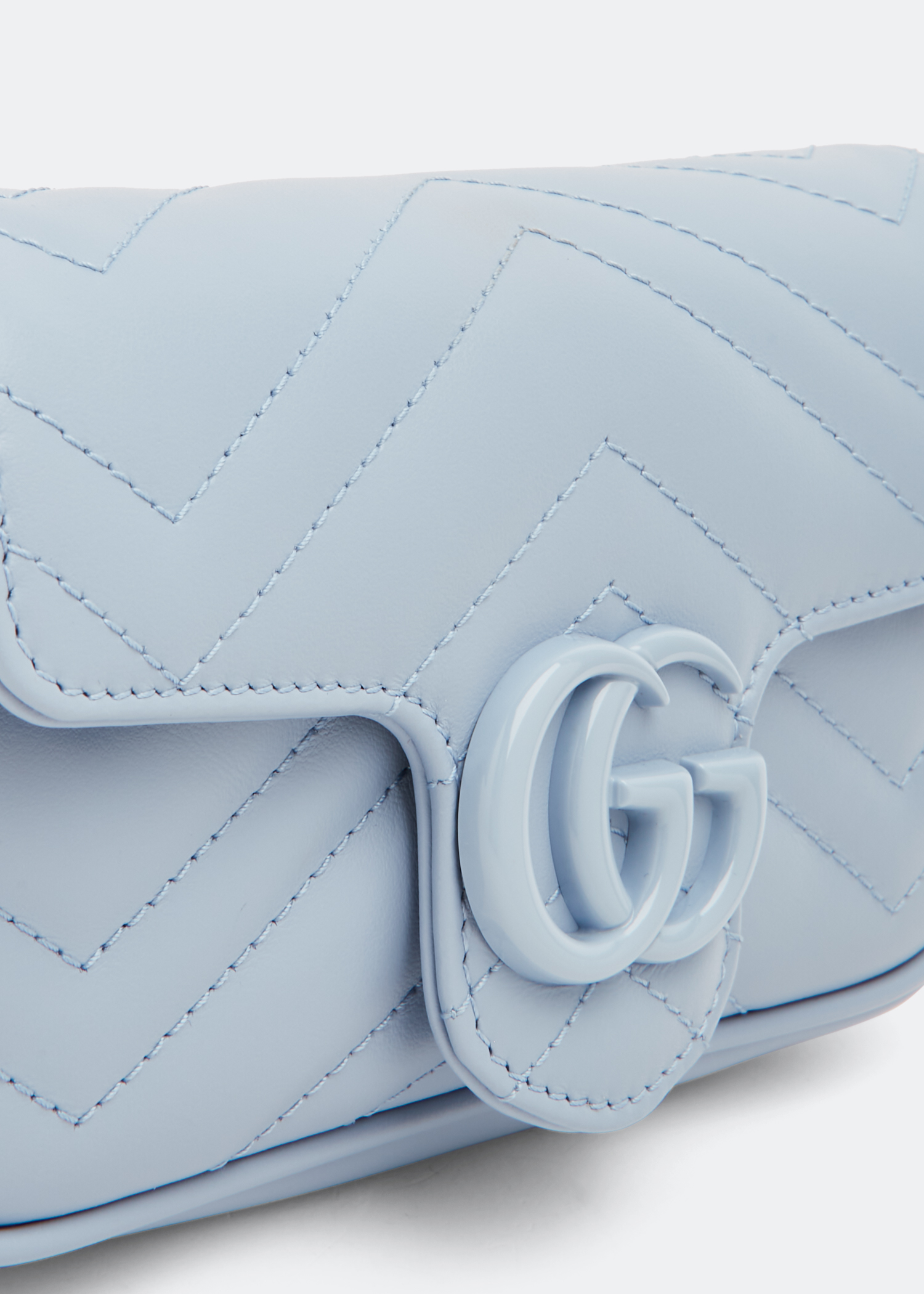 

GG Marmont belt bag, Blue