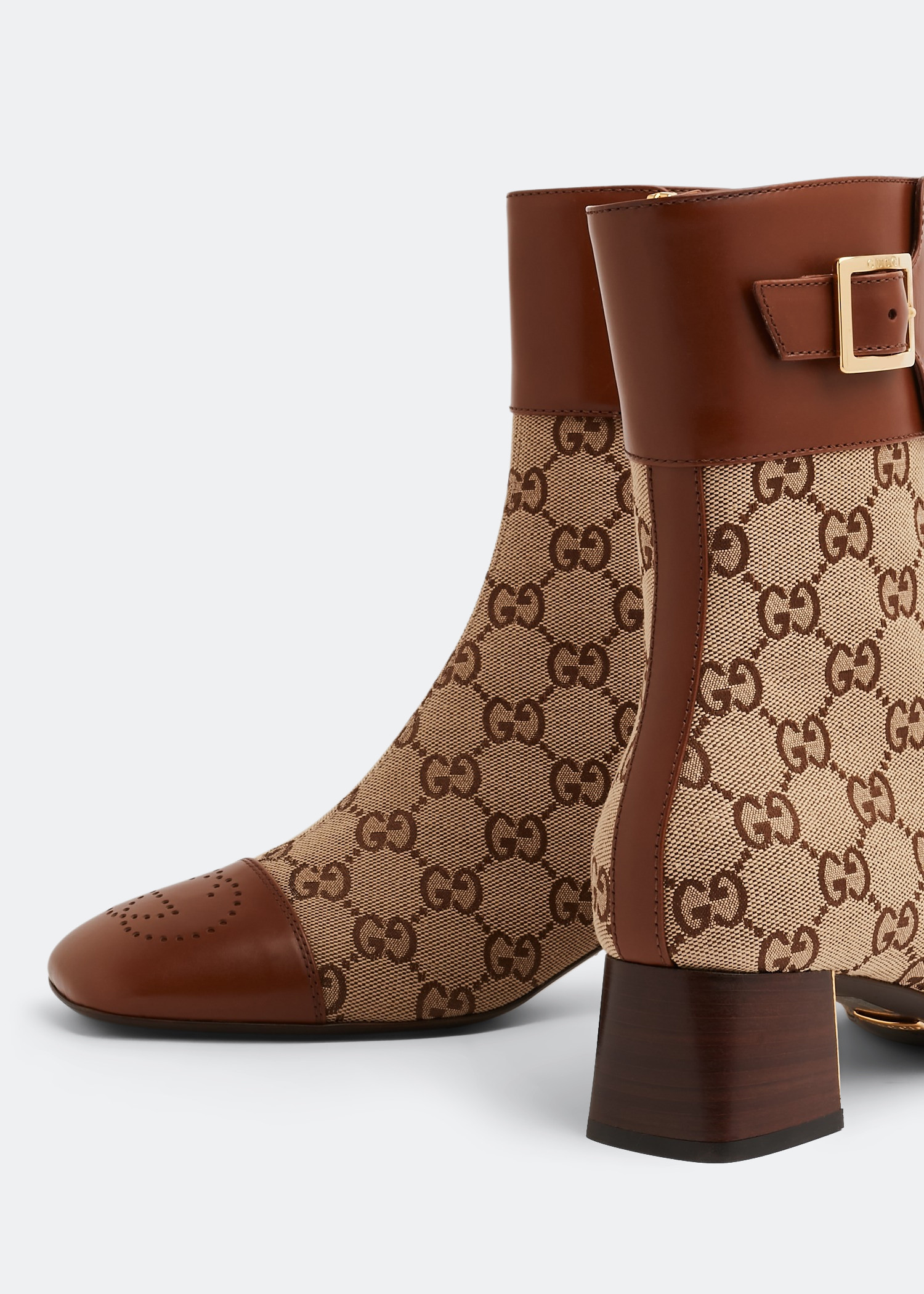 

GG canvas ankle boots, Prints
