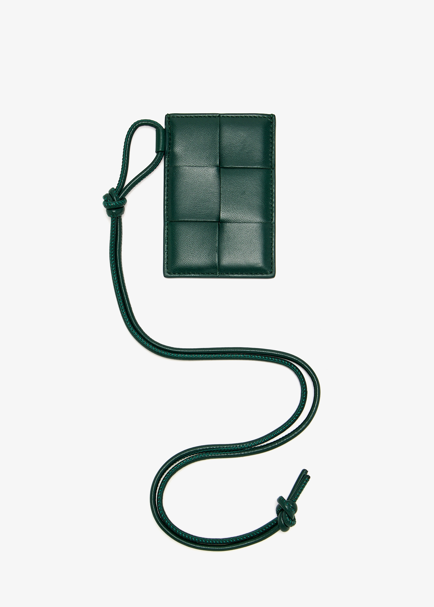 

Cassette card case on strap, Green