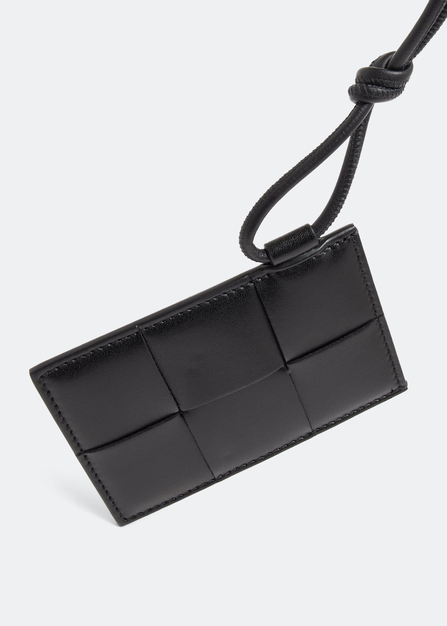 

Cassette card case on strap, Black