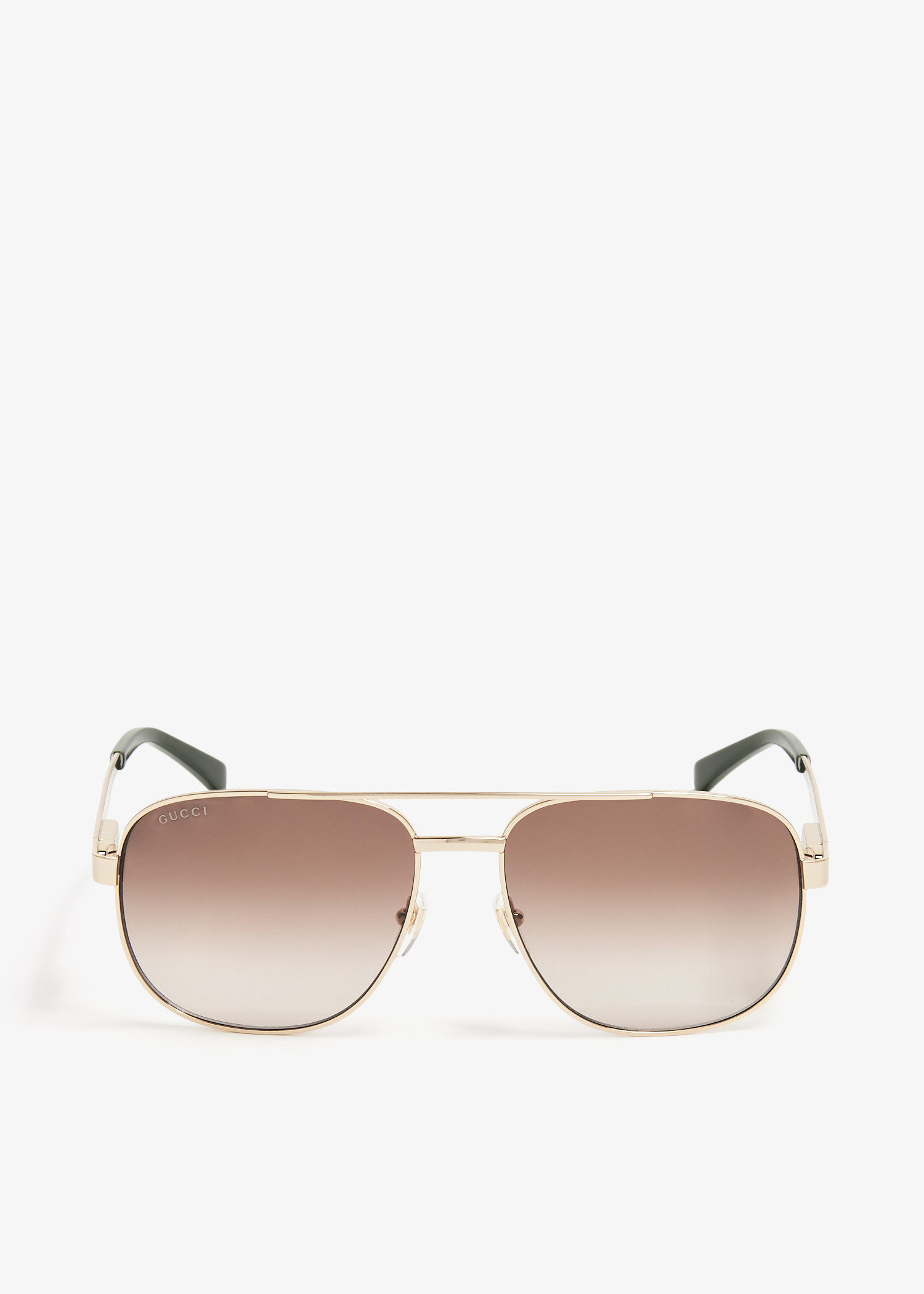 

Navigator frame sunglasses, Gold