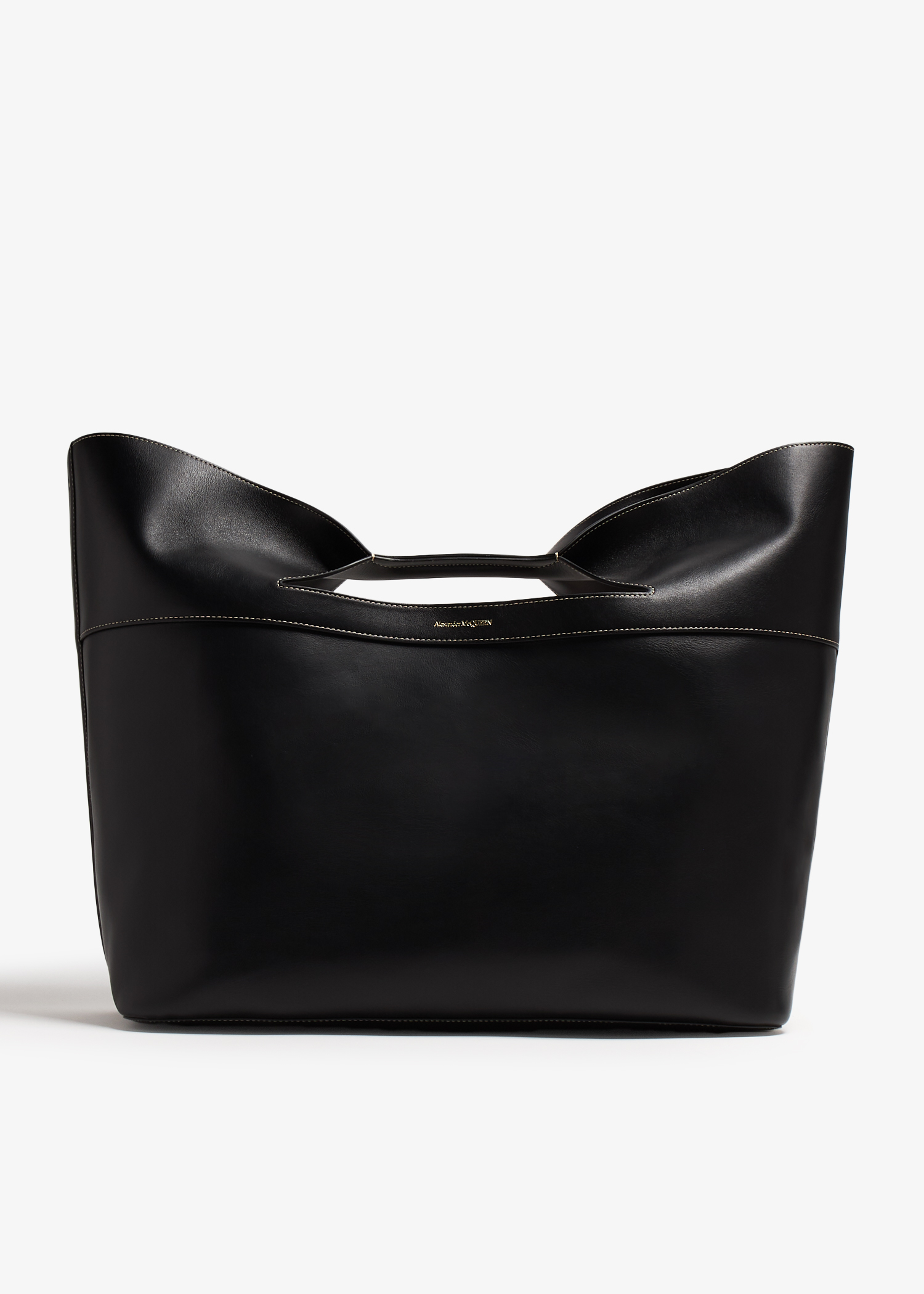 

The Bow large tote bag, Black