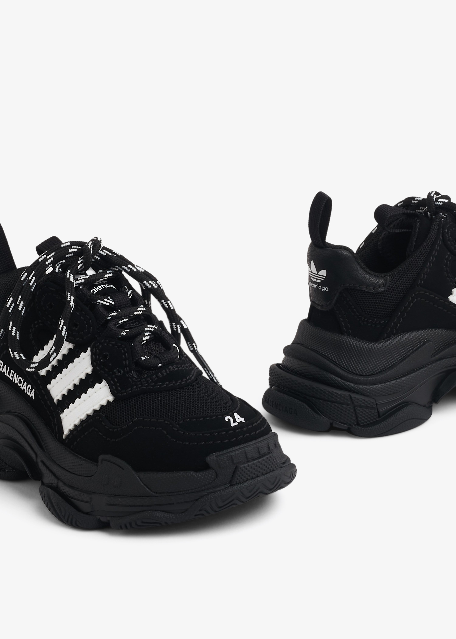 

x adidas Triple S sneakers, Black