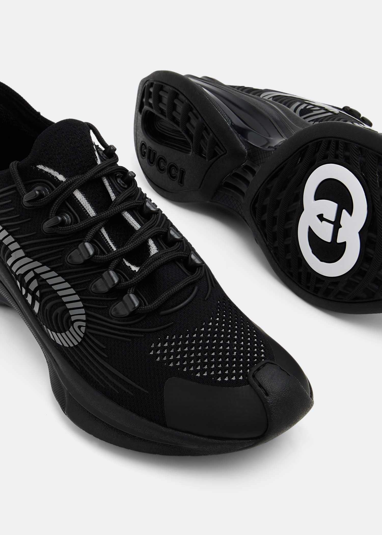 

Gucci Run sneakers, Black