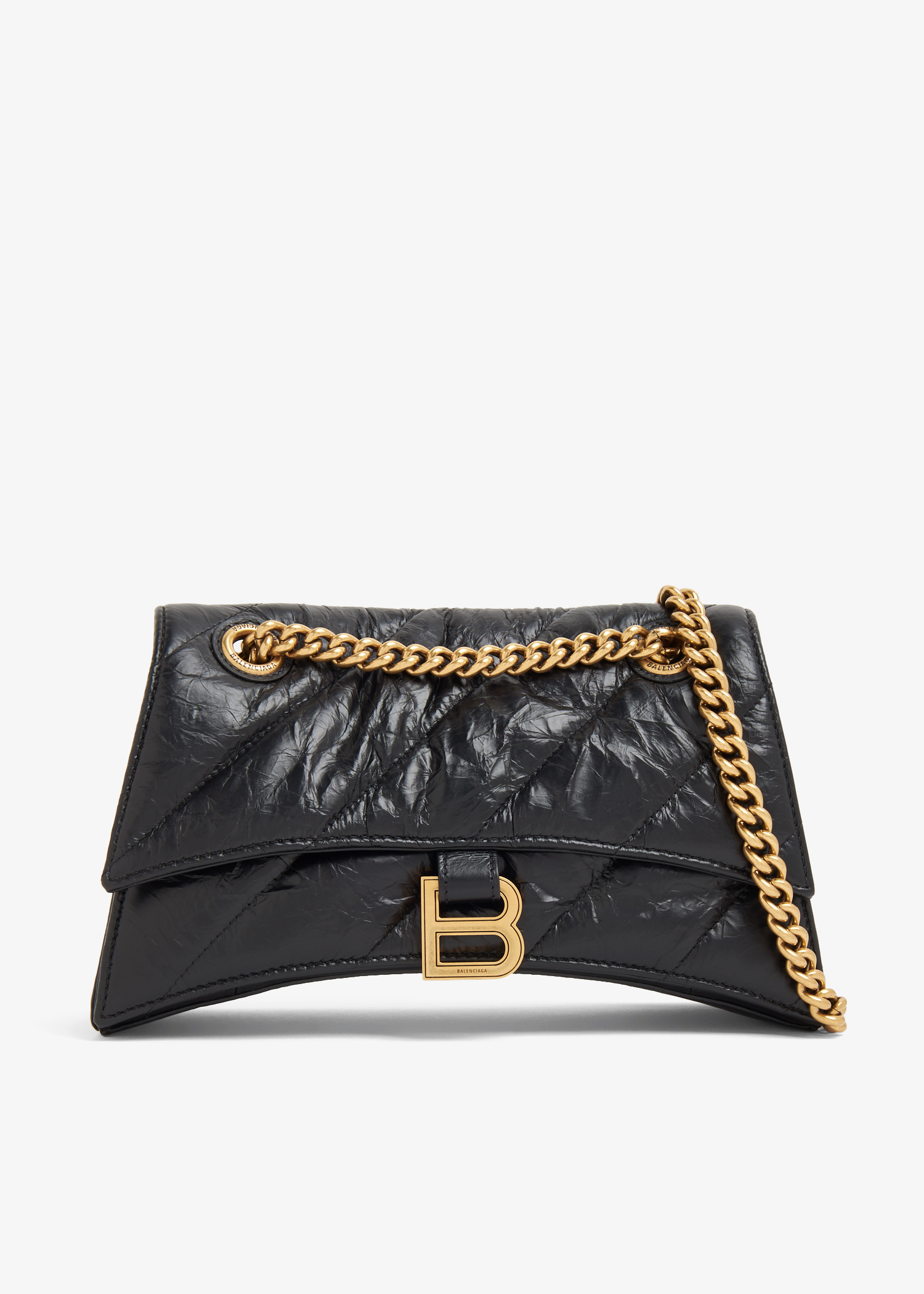 

Crush small chain bag, Black