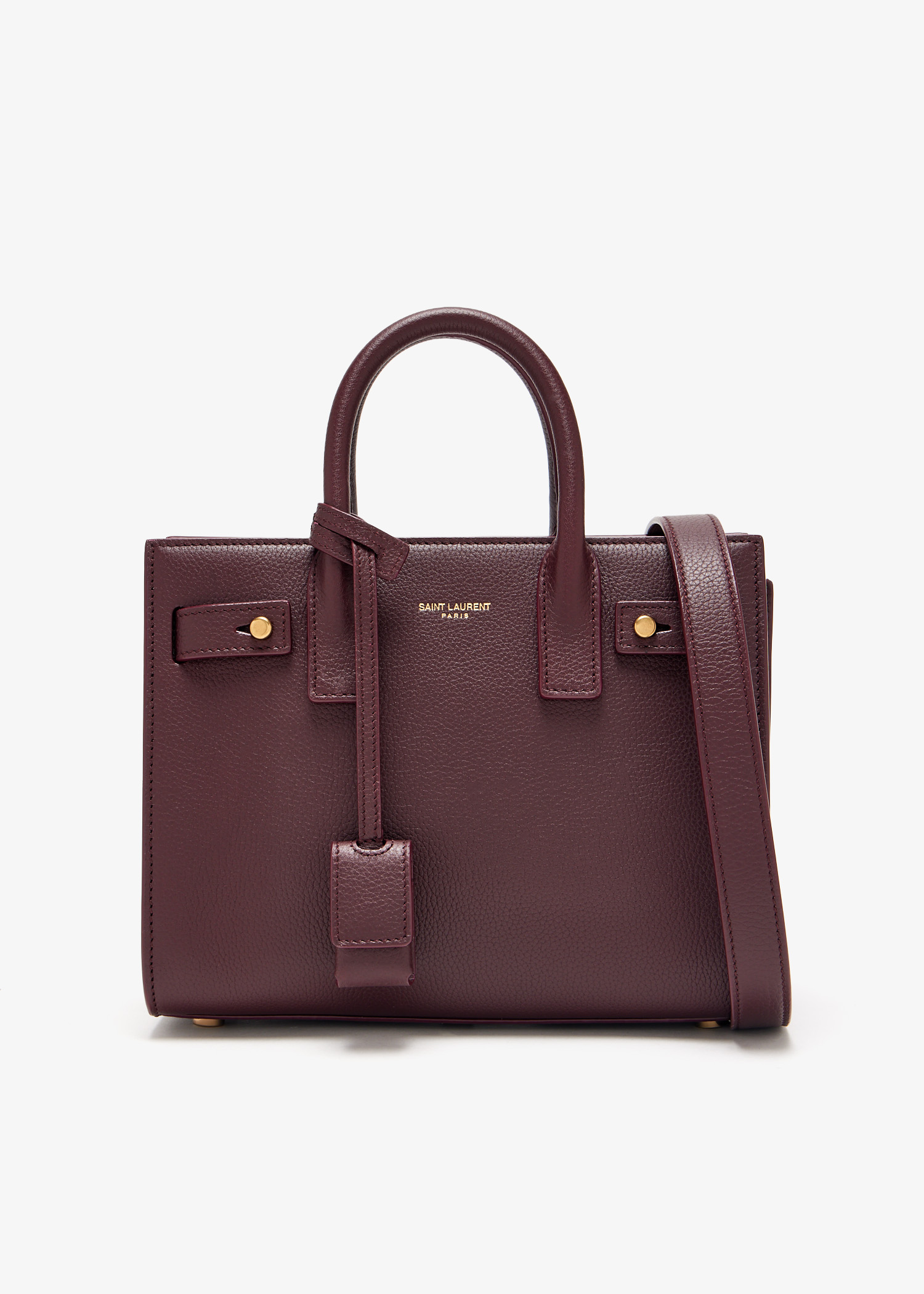 

Nano Sac De Jour bag, Burgundy
