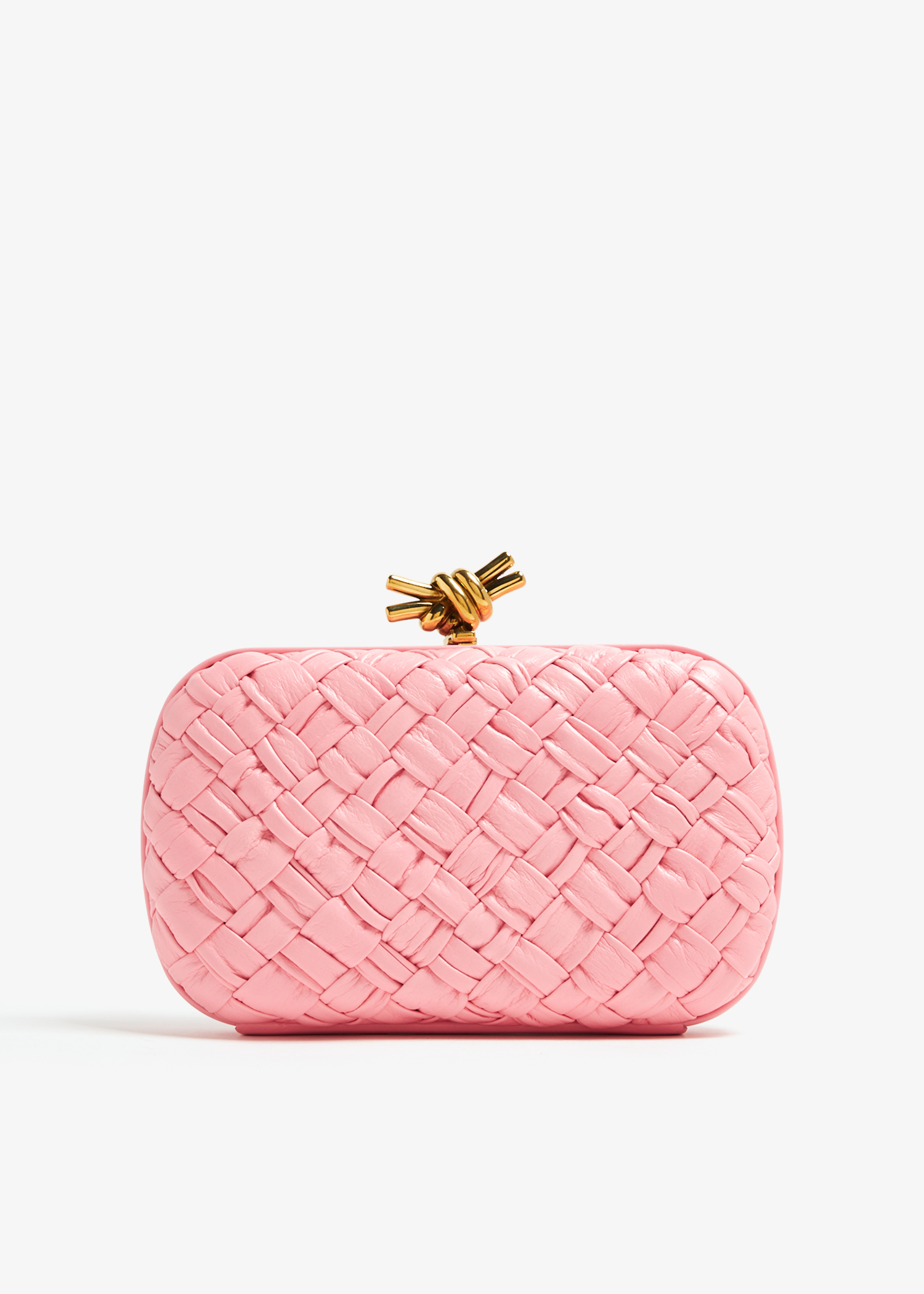 

Knot Minaudiere clutch, Pink