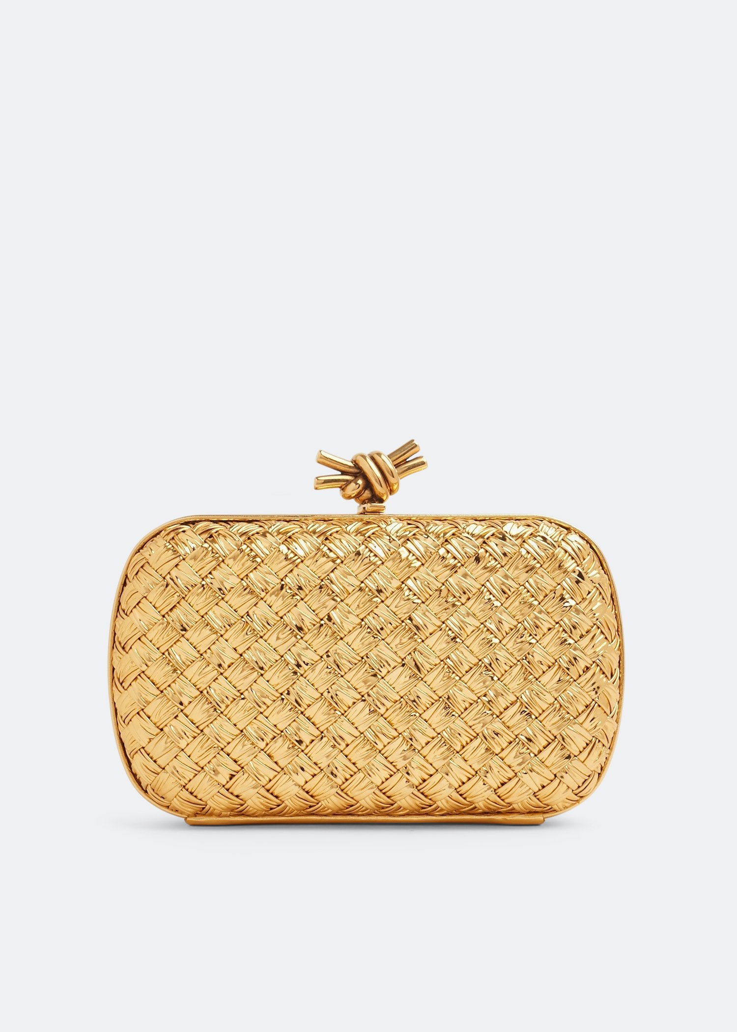 

Knot Minaudiere clutch, Gold