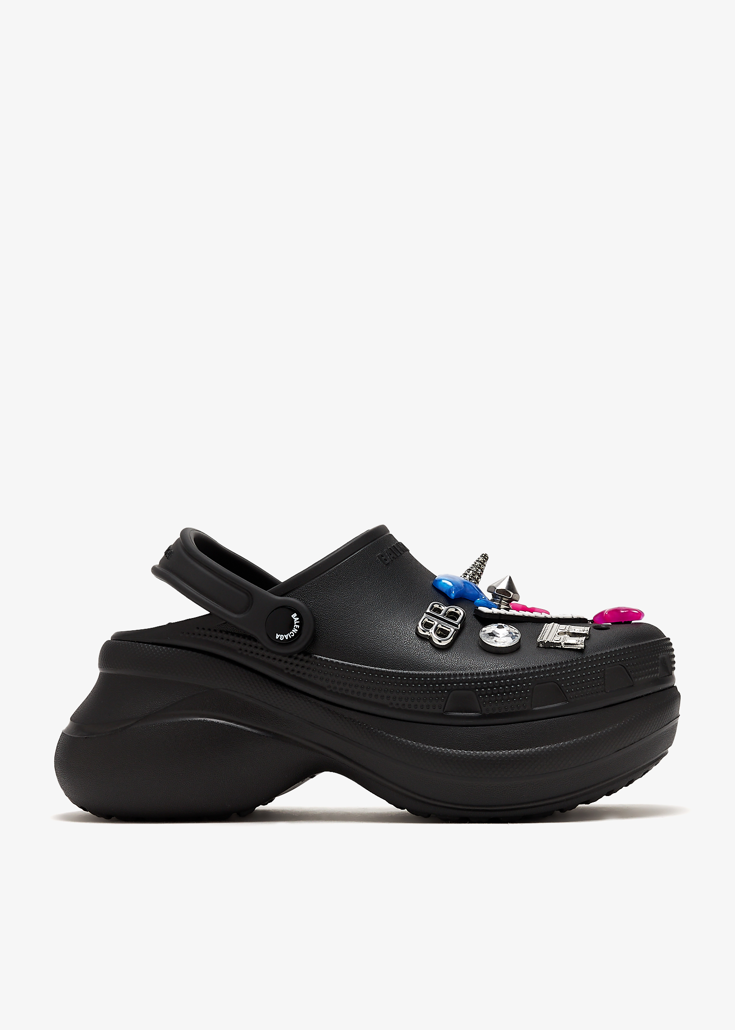 

x Crocs Jibbitz mules, Black