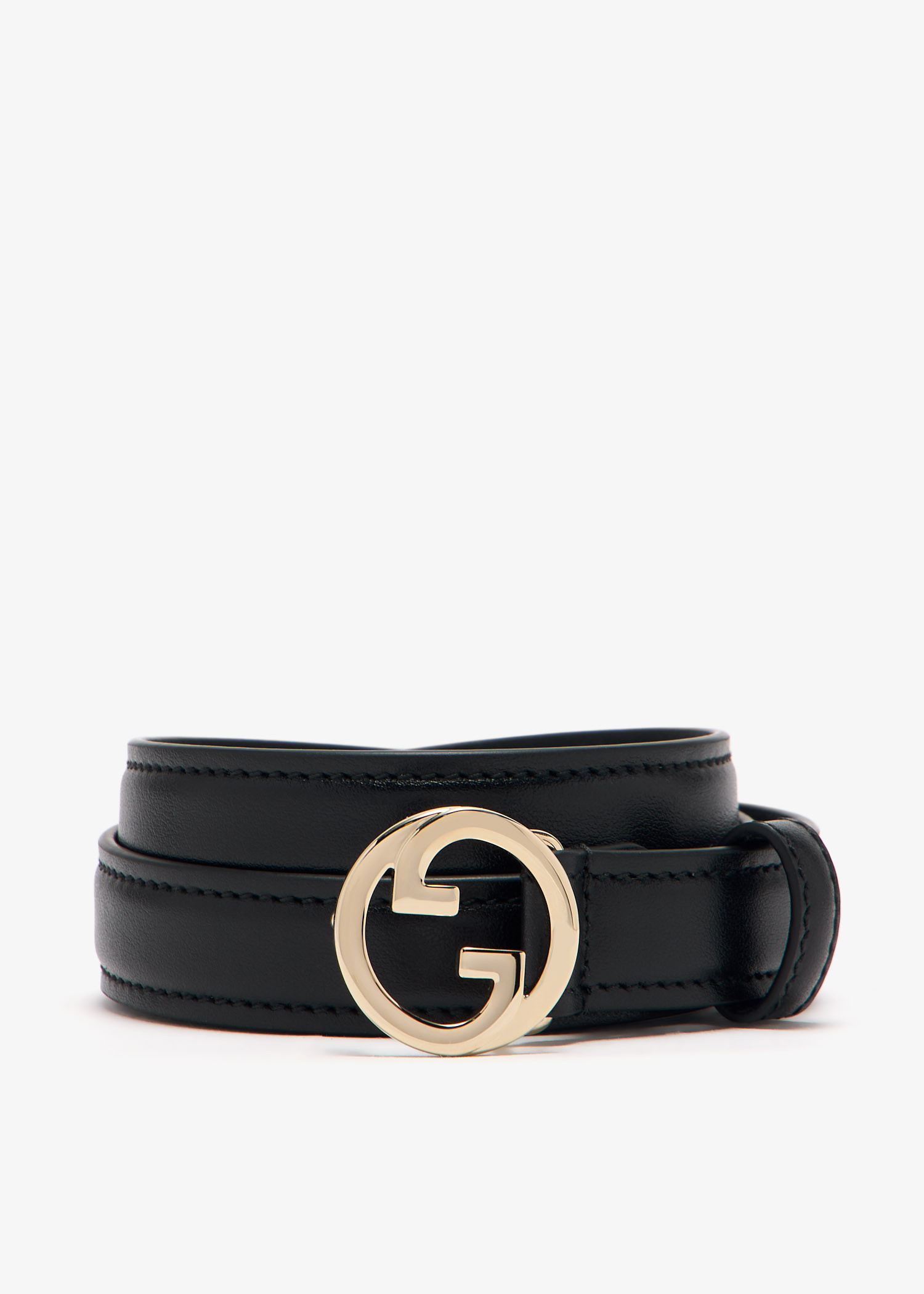 

Blondie thin belt, Black
