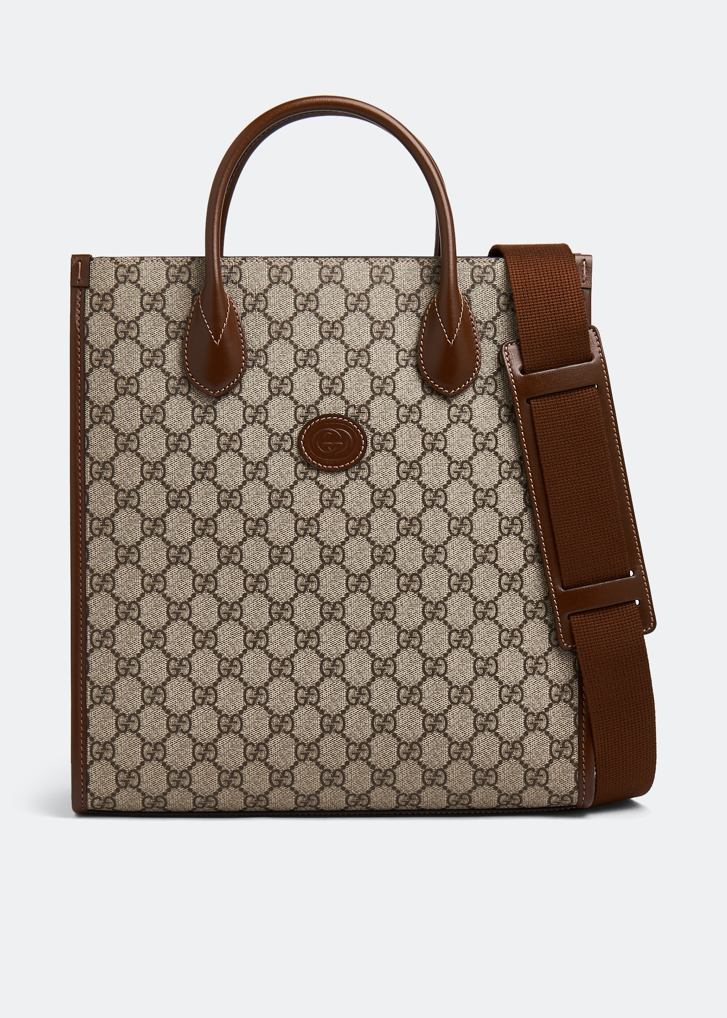 

Interlocking G tote bag, Brown