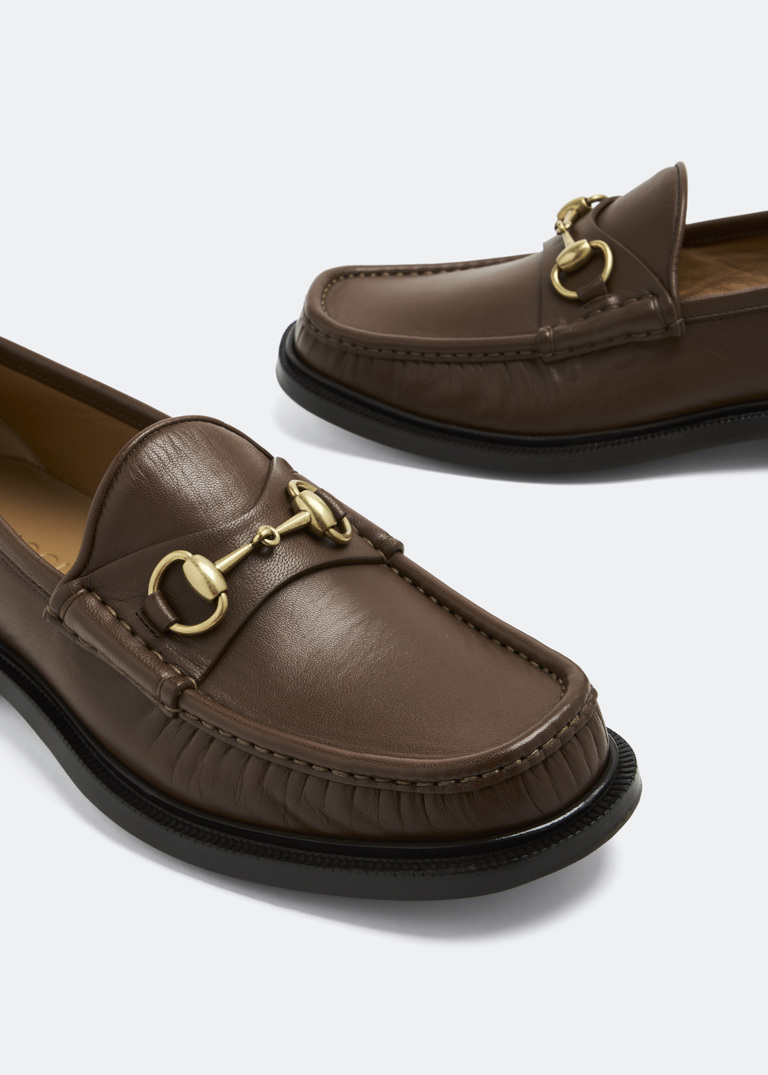 

Horsebit loafers, Brown