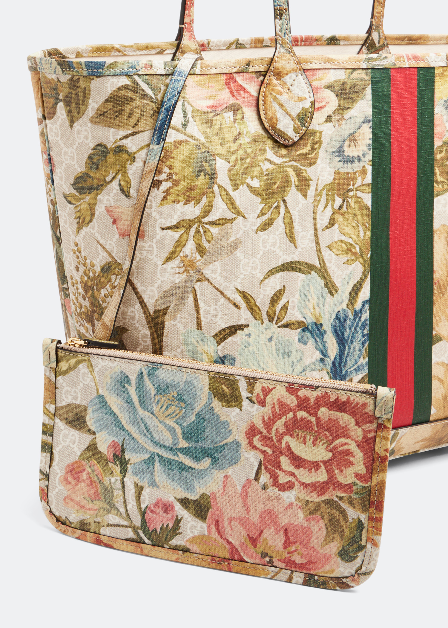 

Ophida GG Flora large tote bag, Multicolored