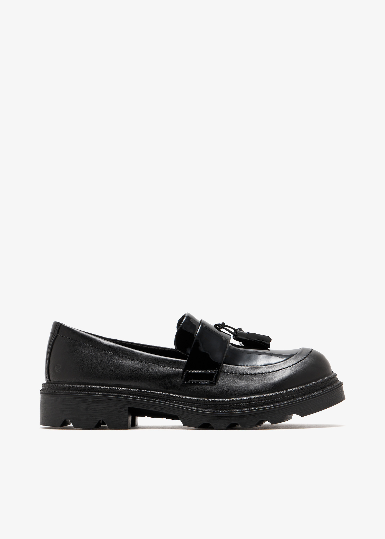 

Grainer K tassel loafers, Black