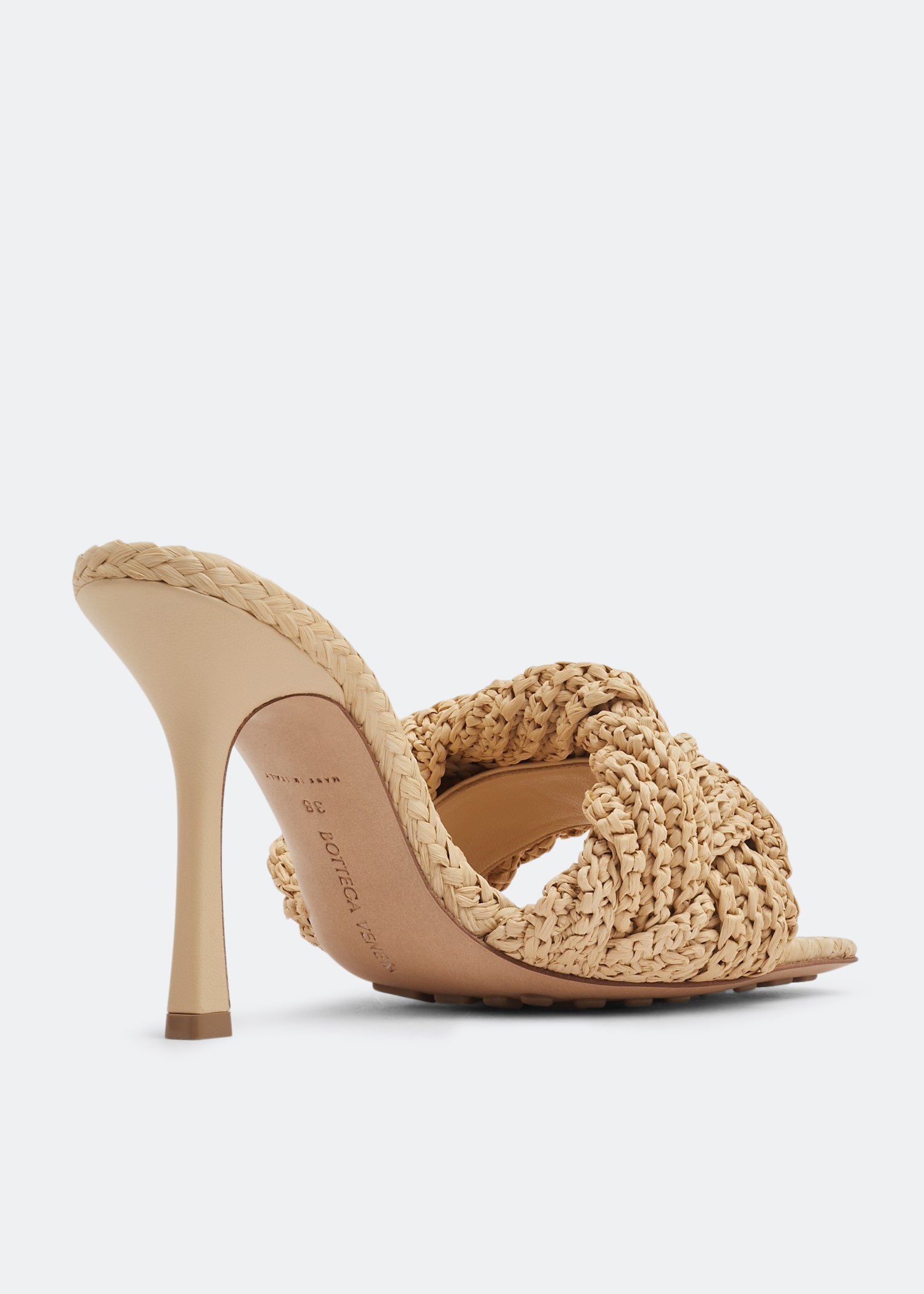 

Lido mules, Beige