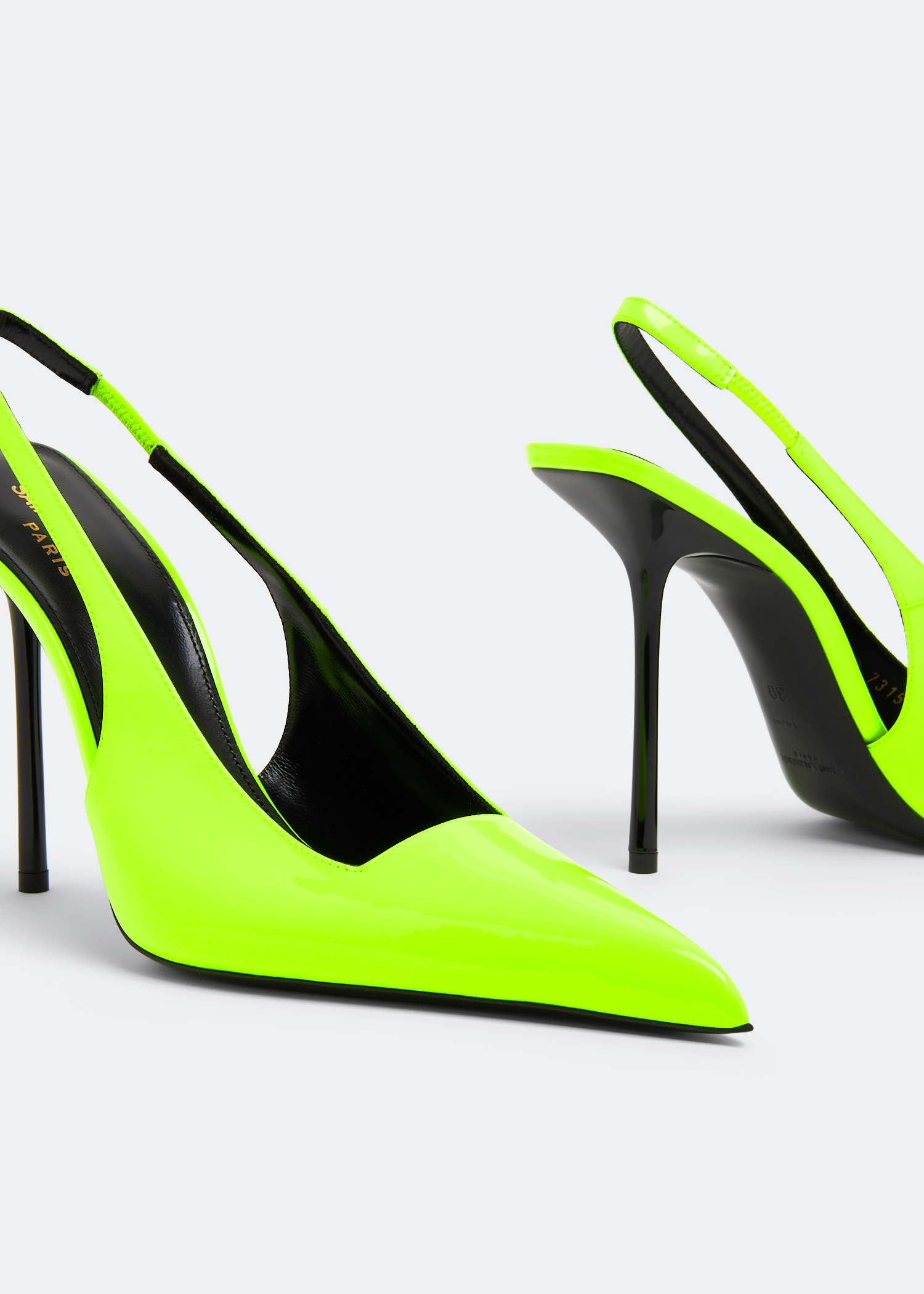 

Kiss slingback pumps, Green