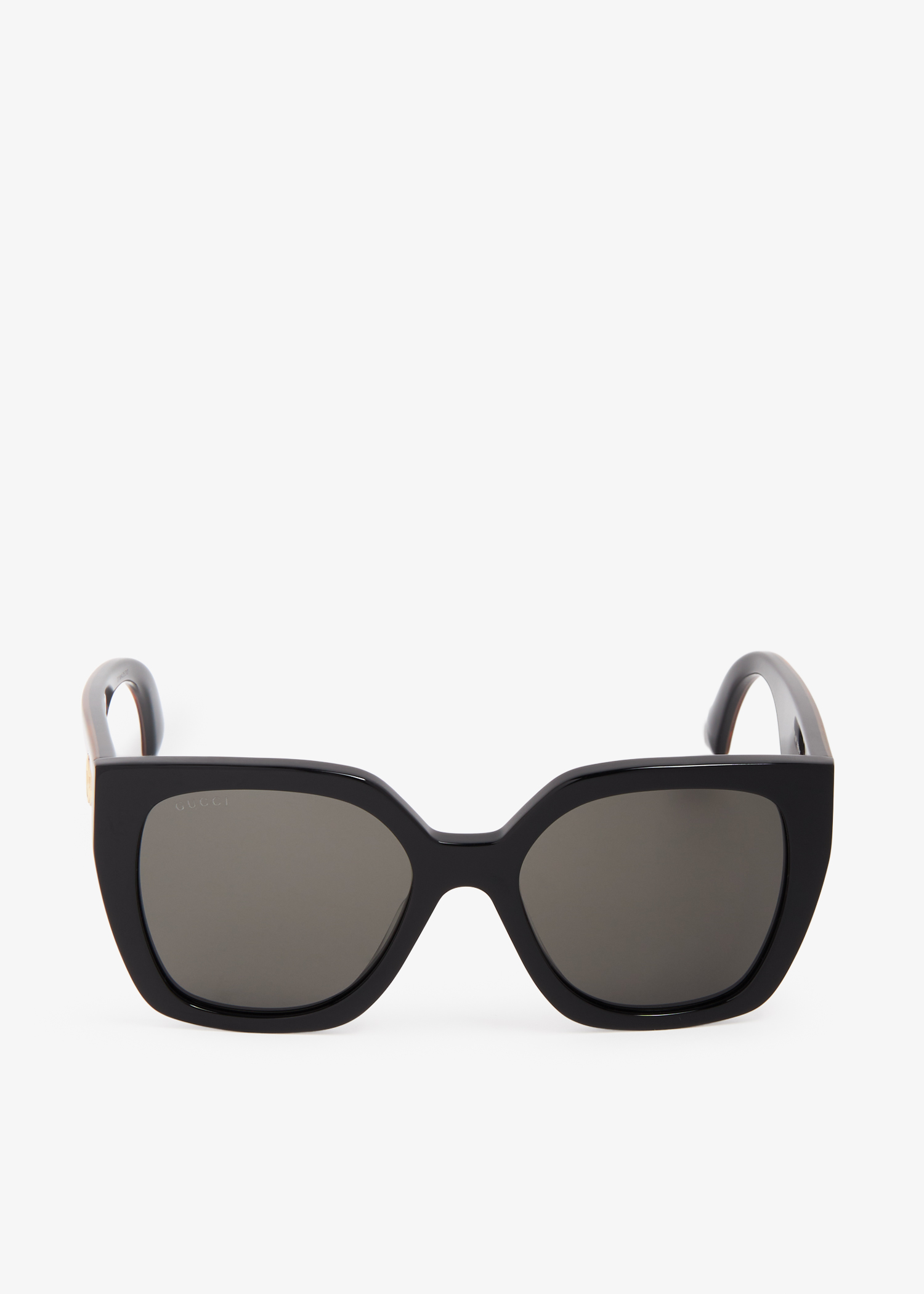 

Square-frame sunglasses, Black