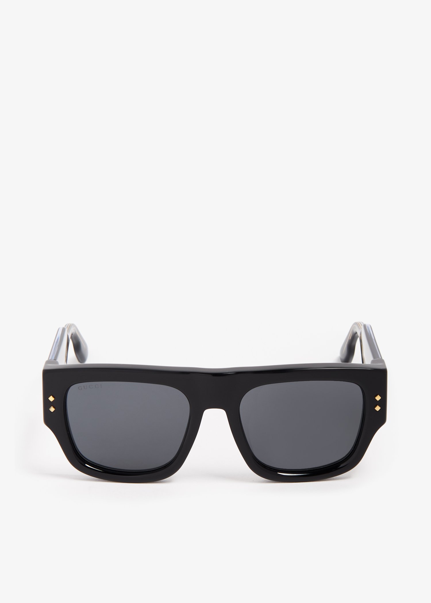 

Square-frame sunglasses, Black