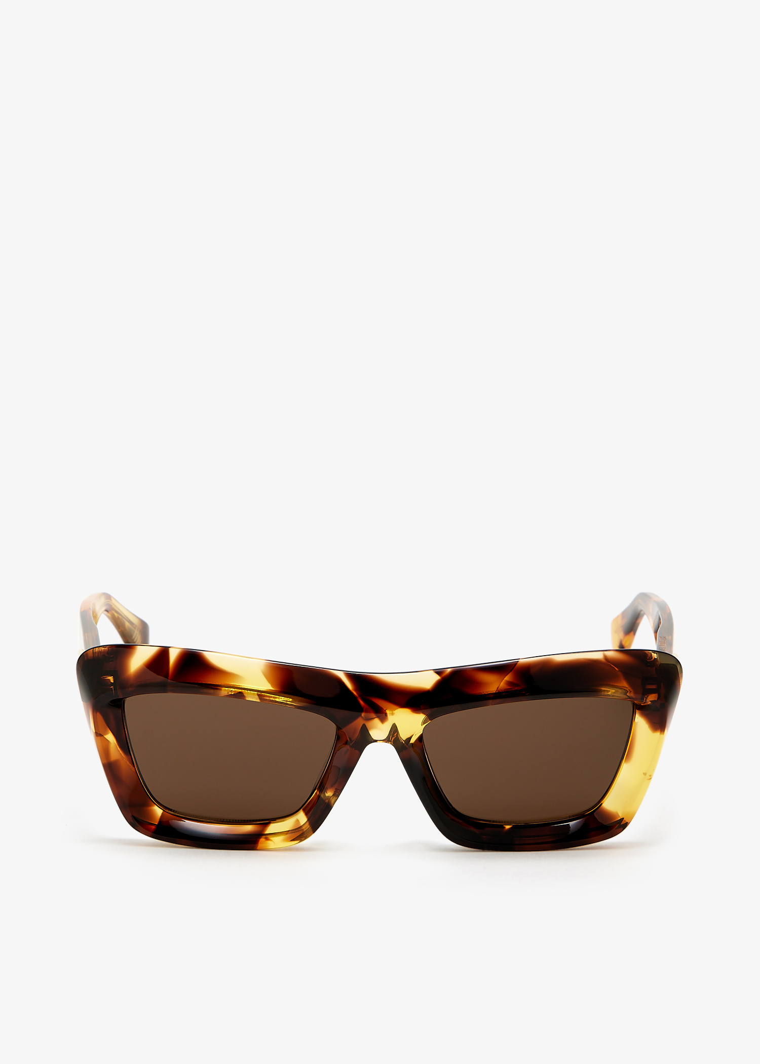 

Classic square sunglasses, Brown