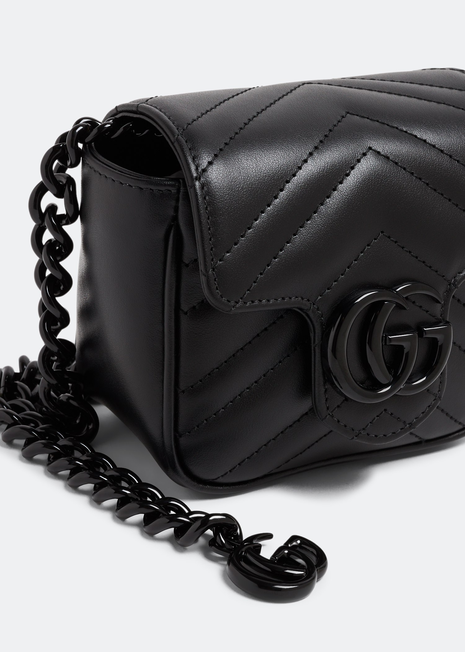 

GG Marmont belt bag, Black
