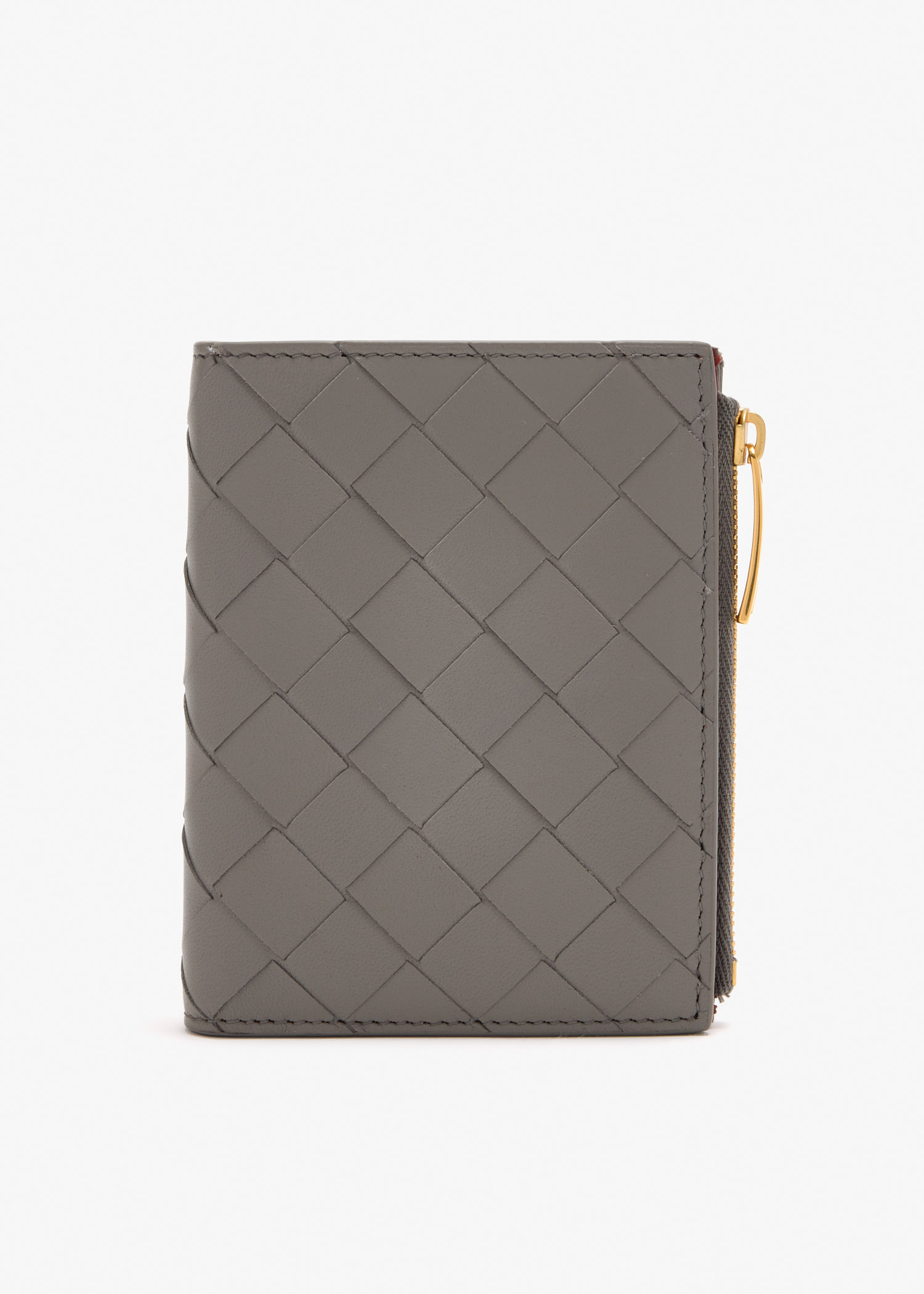 

Intrecciato Piccolo bi-fold wallet, Grey
