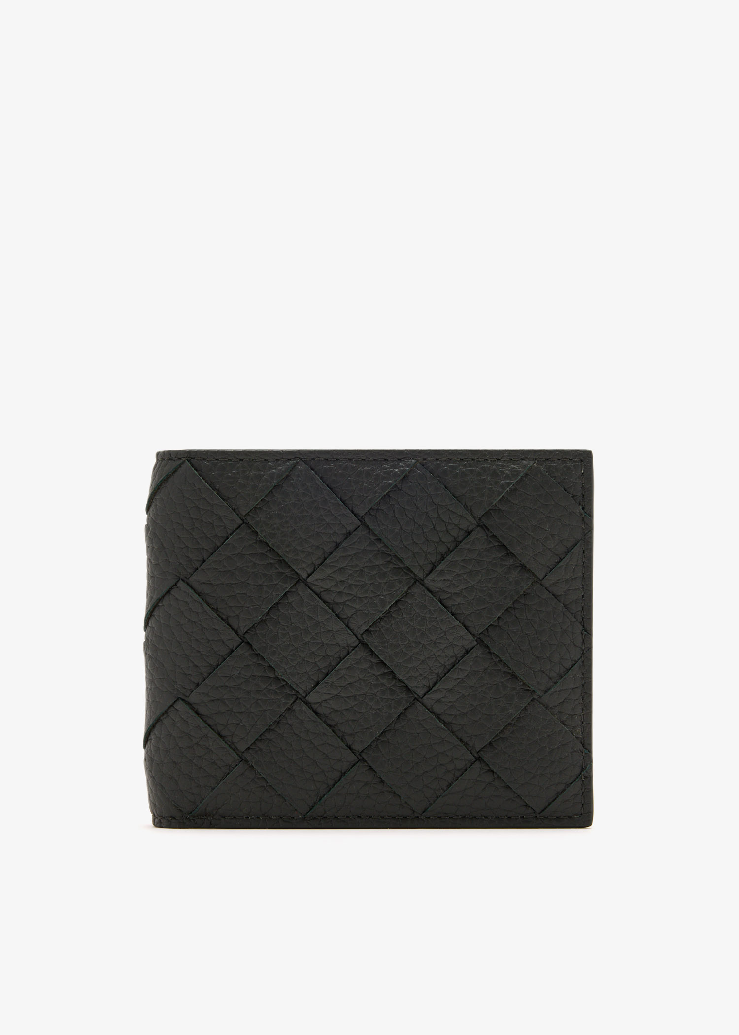

Intrecciato bi-fold wallet, Black