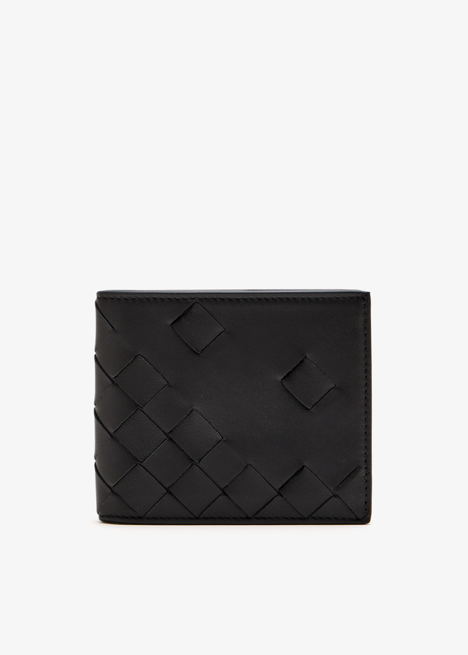 

Intrecciato bi-fold wallet, Black