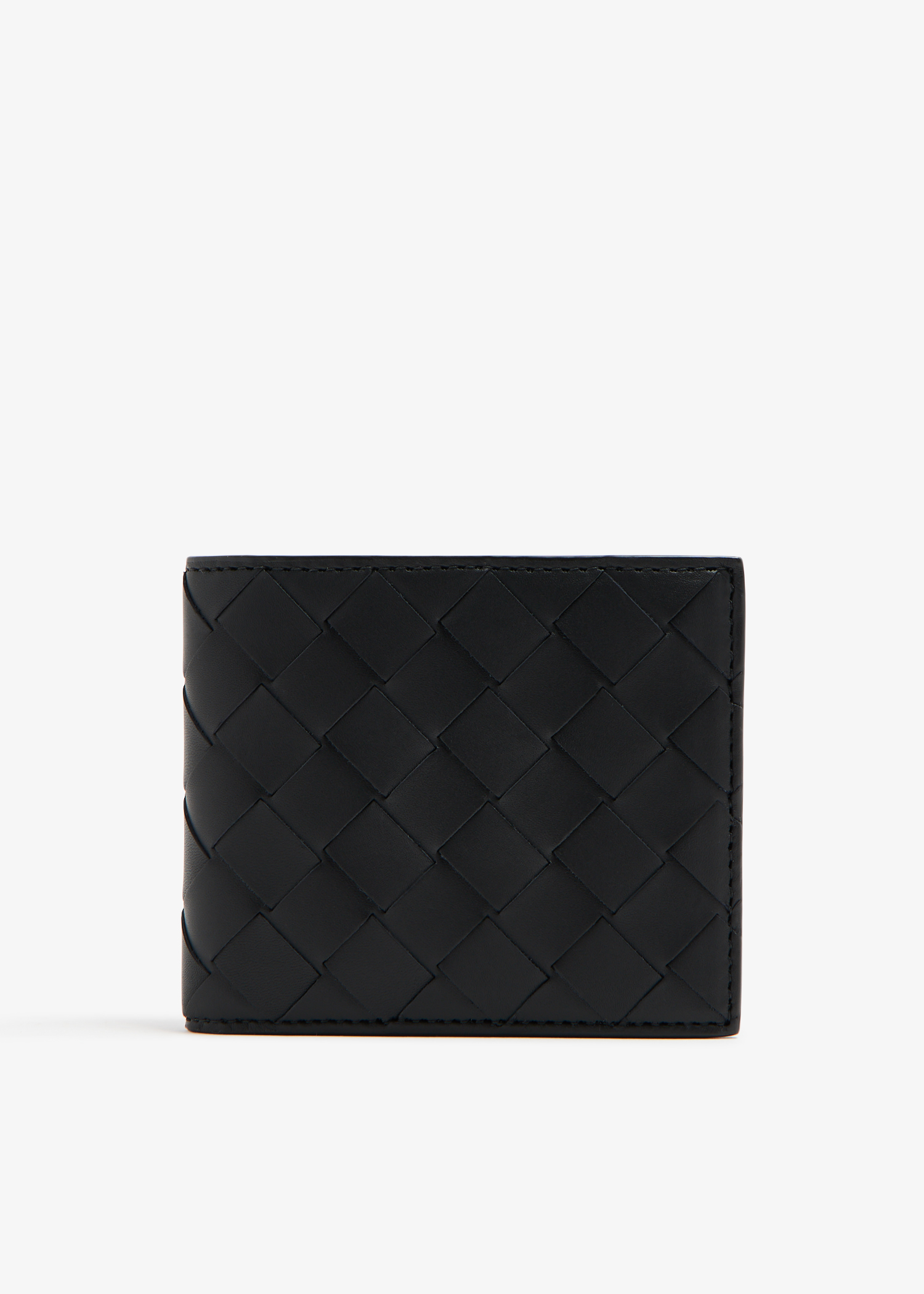 

Intrecciato bi-fold wallet, Black