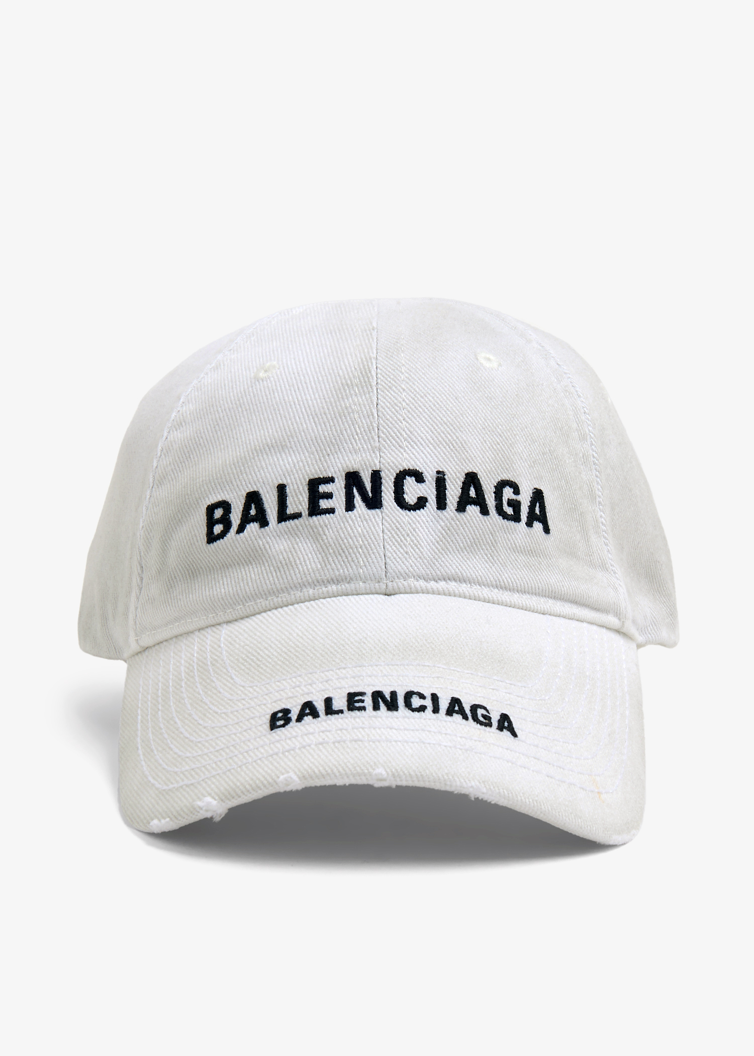 

Double Logo cap, White