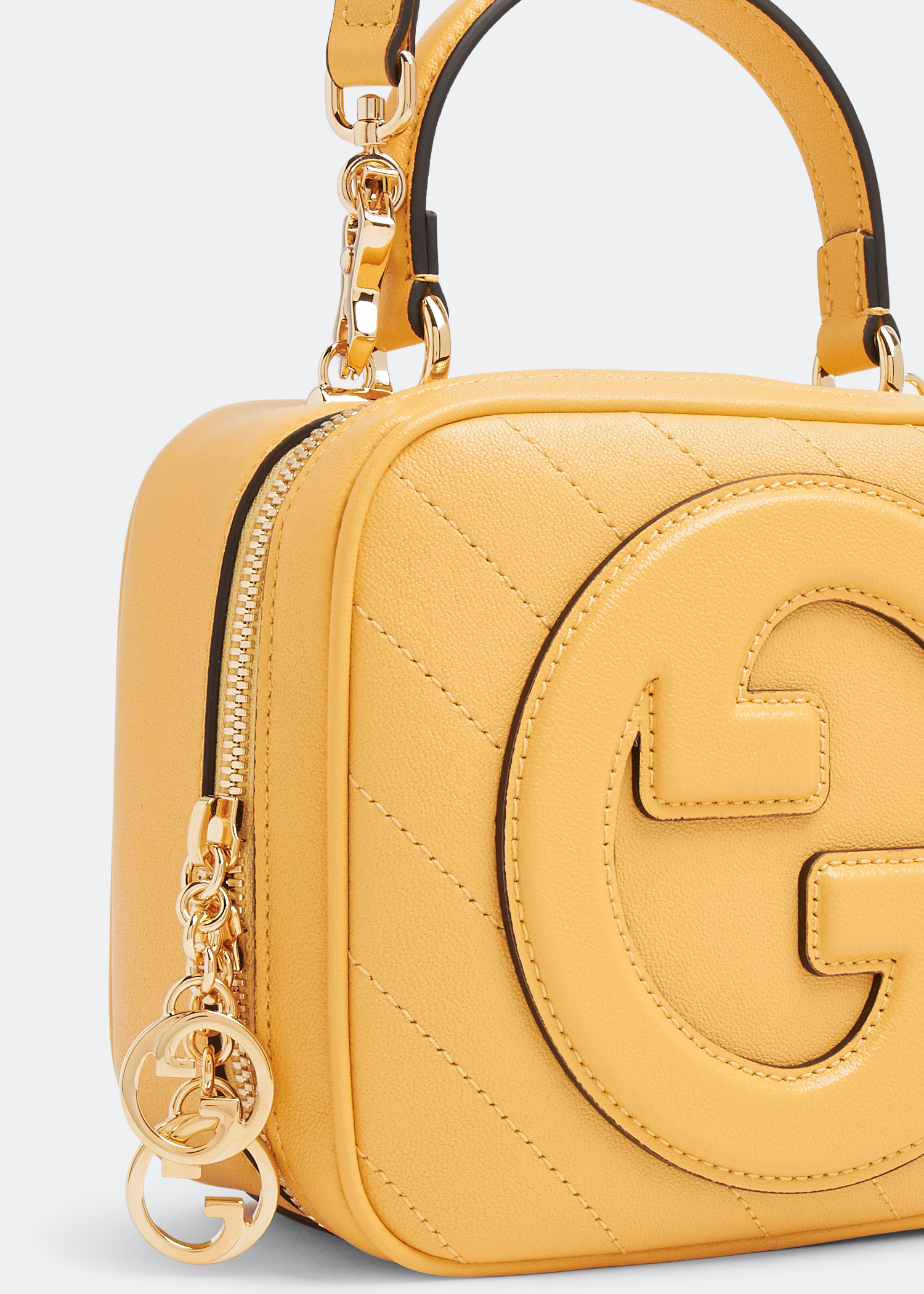 

Blondie top handle bag, Yellow