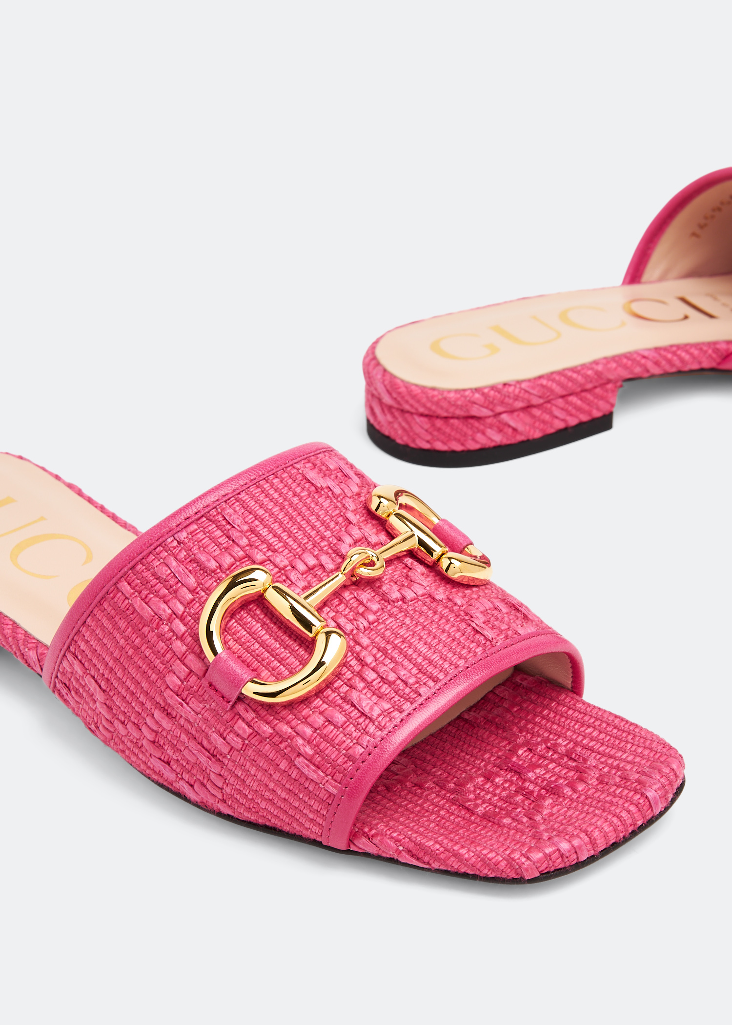 

Horsebit sandals, Pink