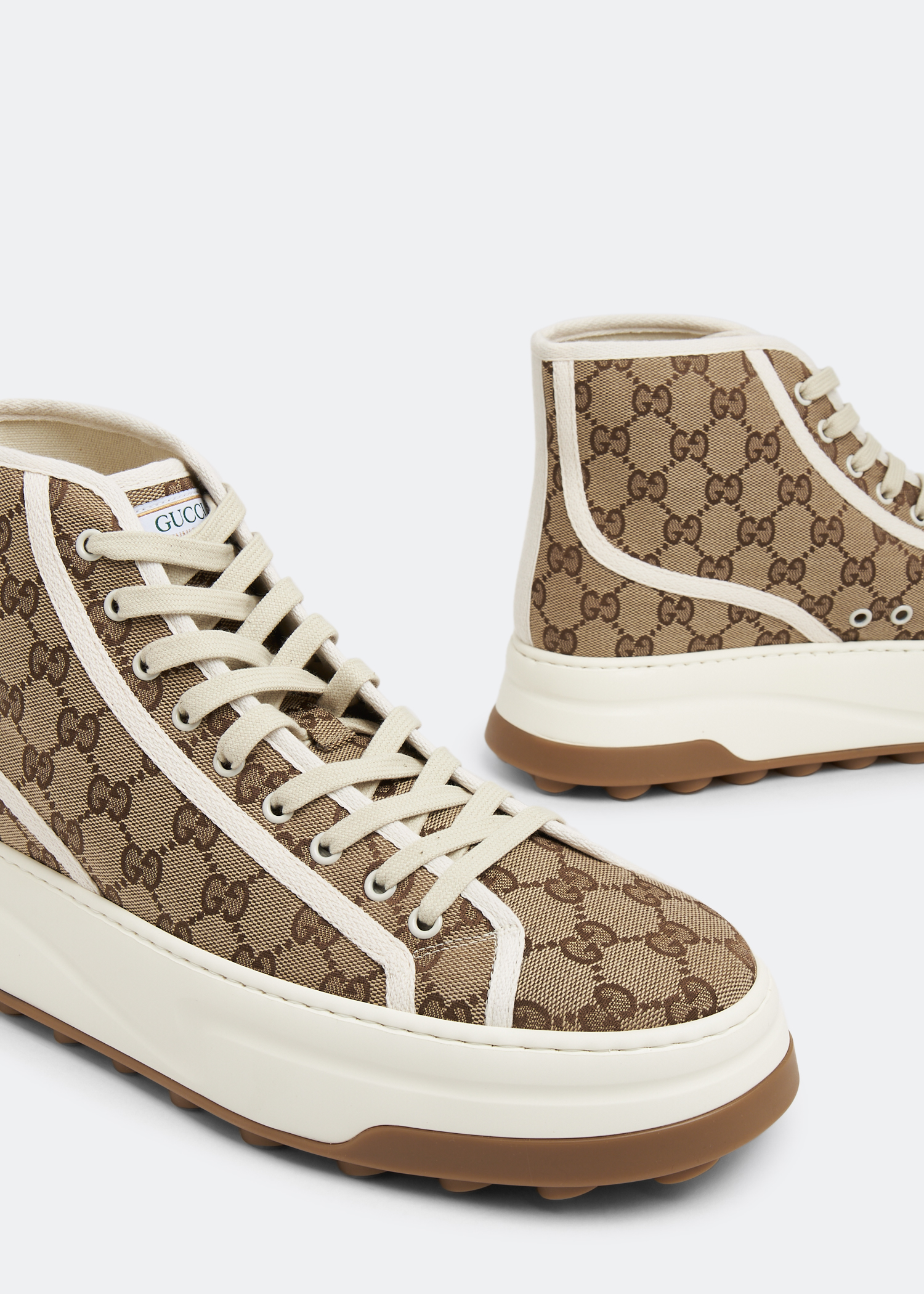 

Tennis Treck high-top sneakers, Beige