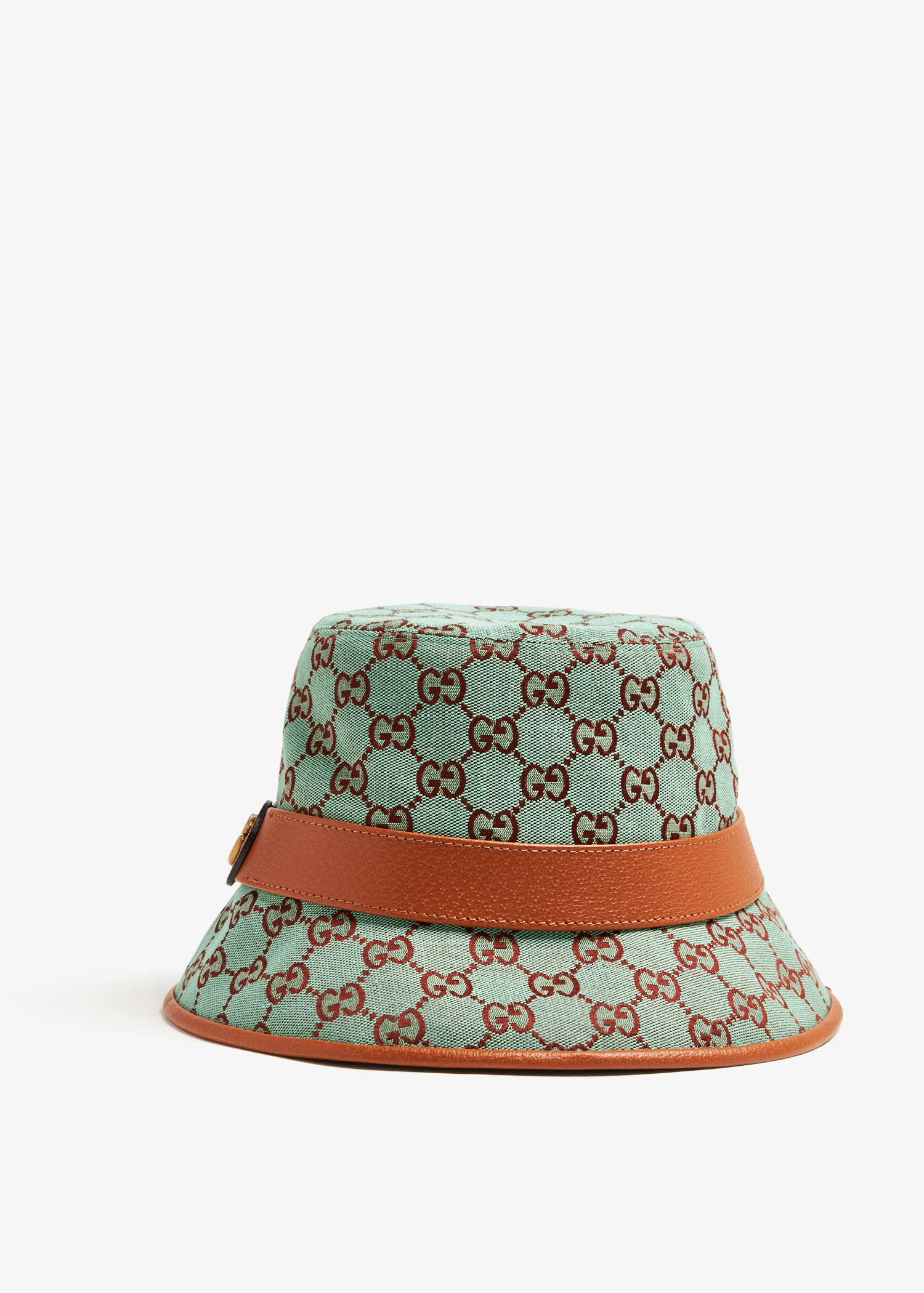 

GG Canvas bucket hat, Blue