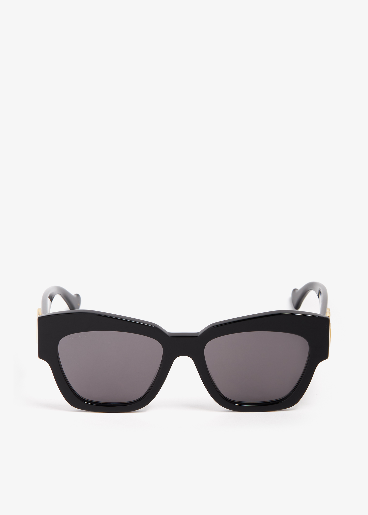 

Cat-eye frame sunglasses, Black