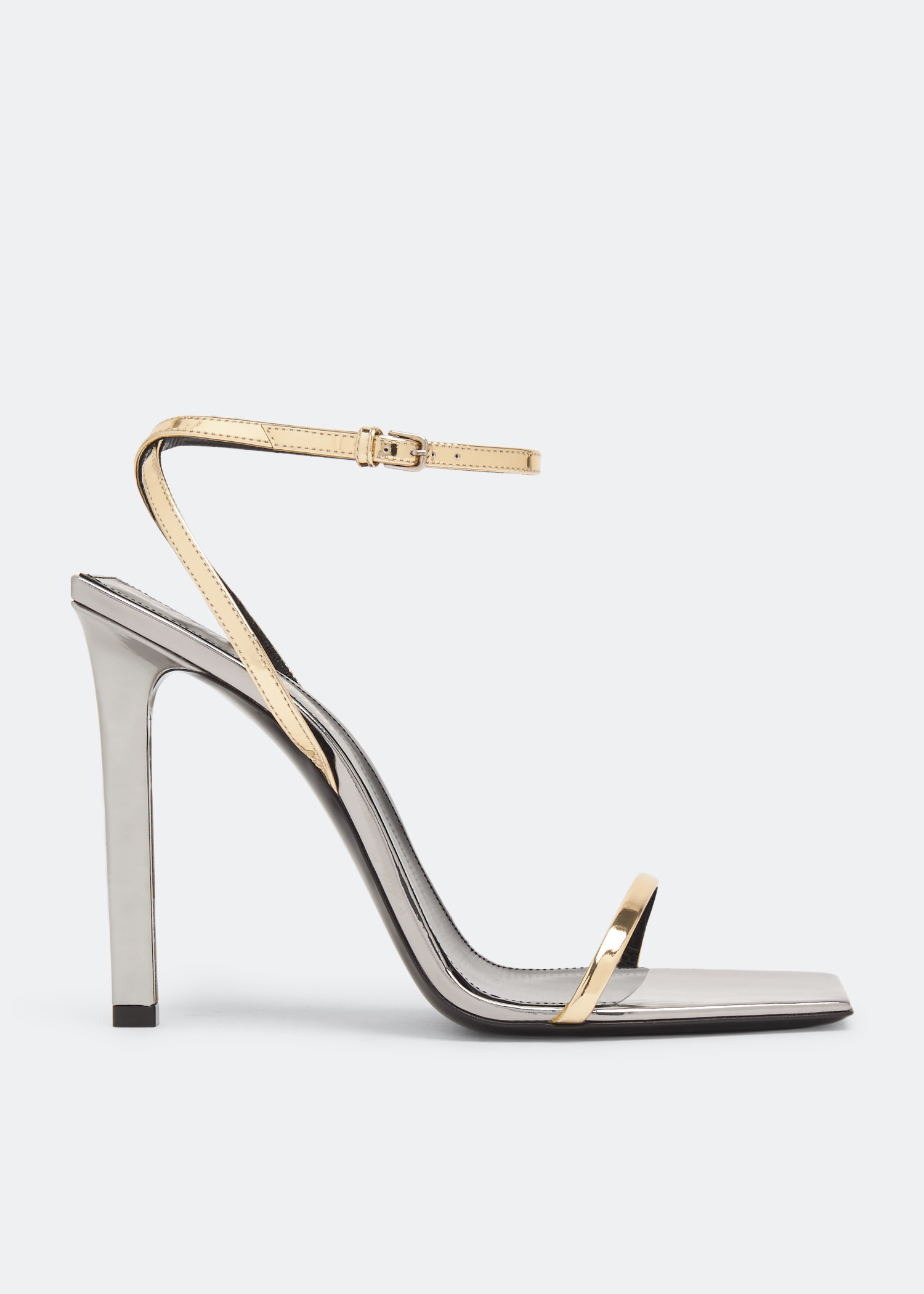 

Pam sandals, Metallic