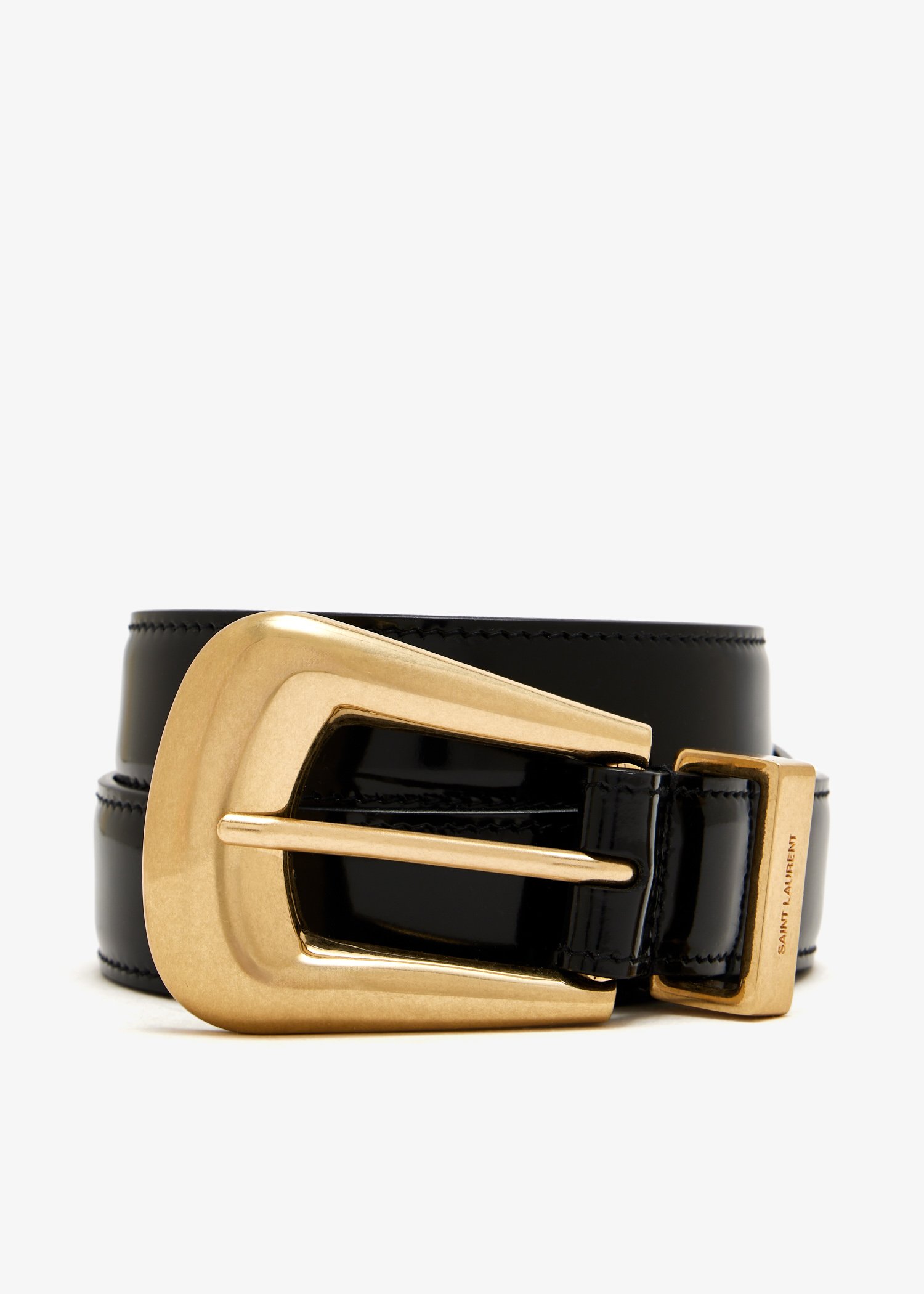 

Folk buckle belt, Black