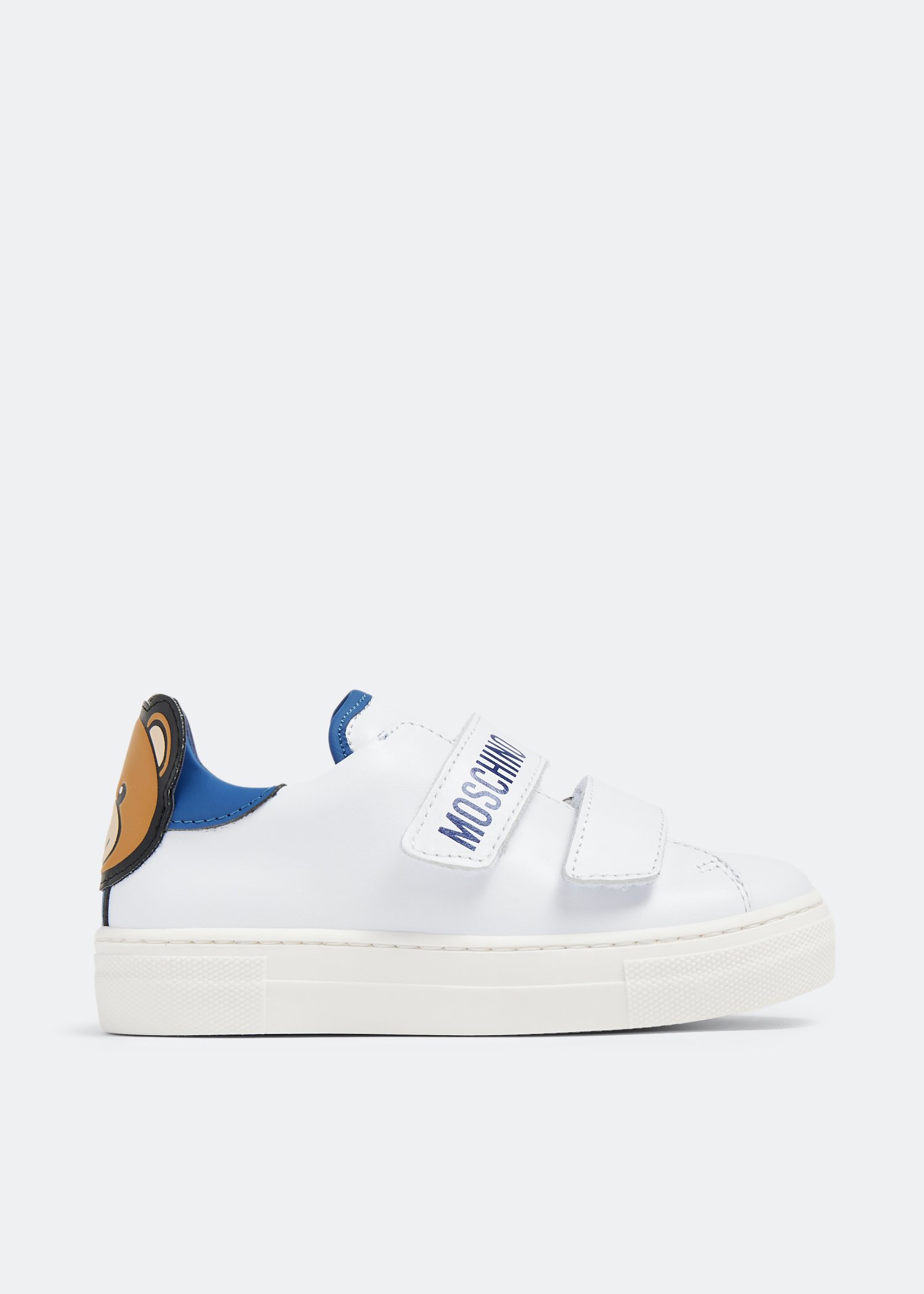 

Teddy Patch low-top sneakers, White