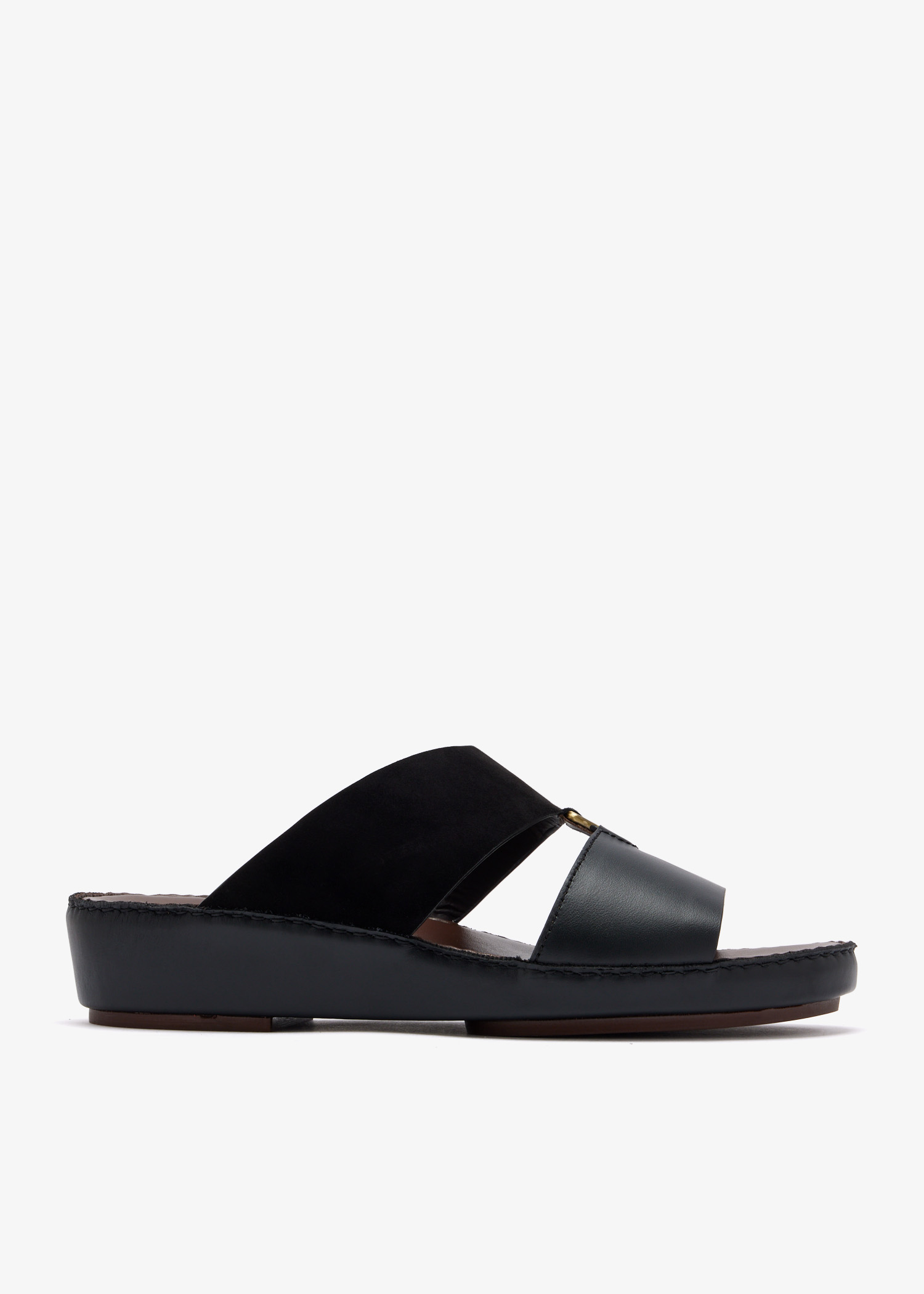 

Buckle sandals, Black