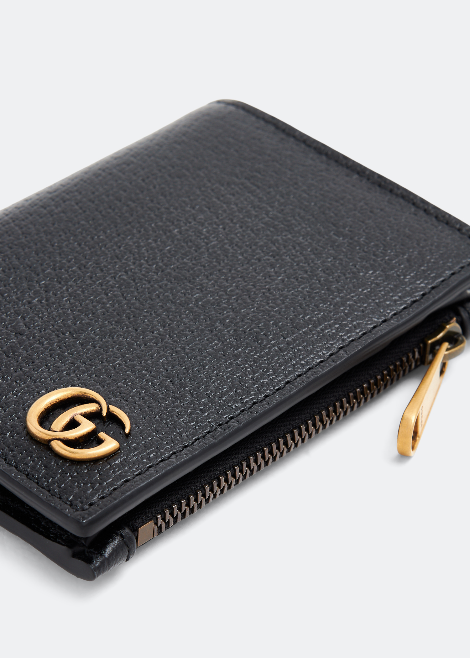 

GG Marmont long wallet, Black