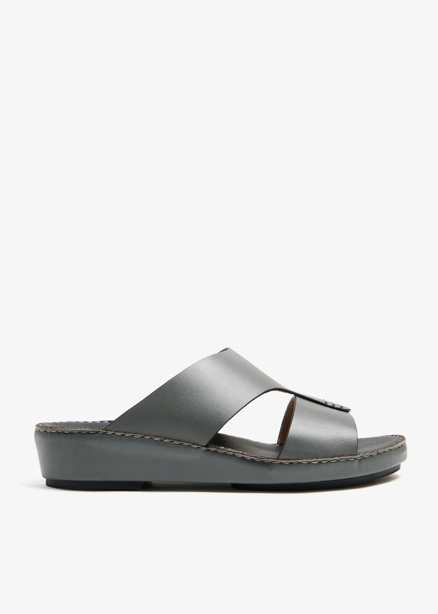 

Lines sandals, Grey