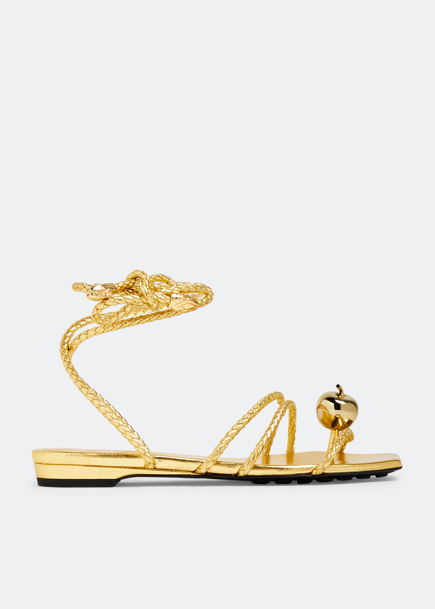 

Adam flat sandals, Gold